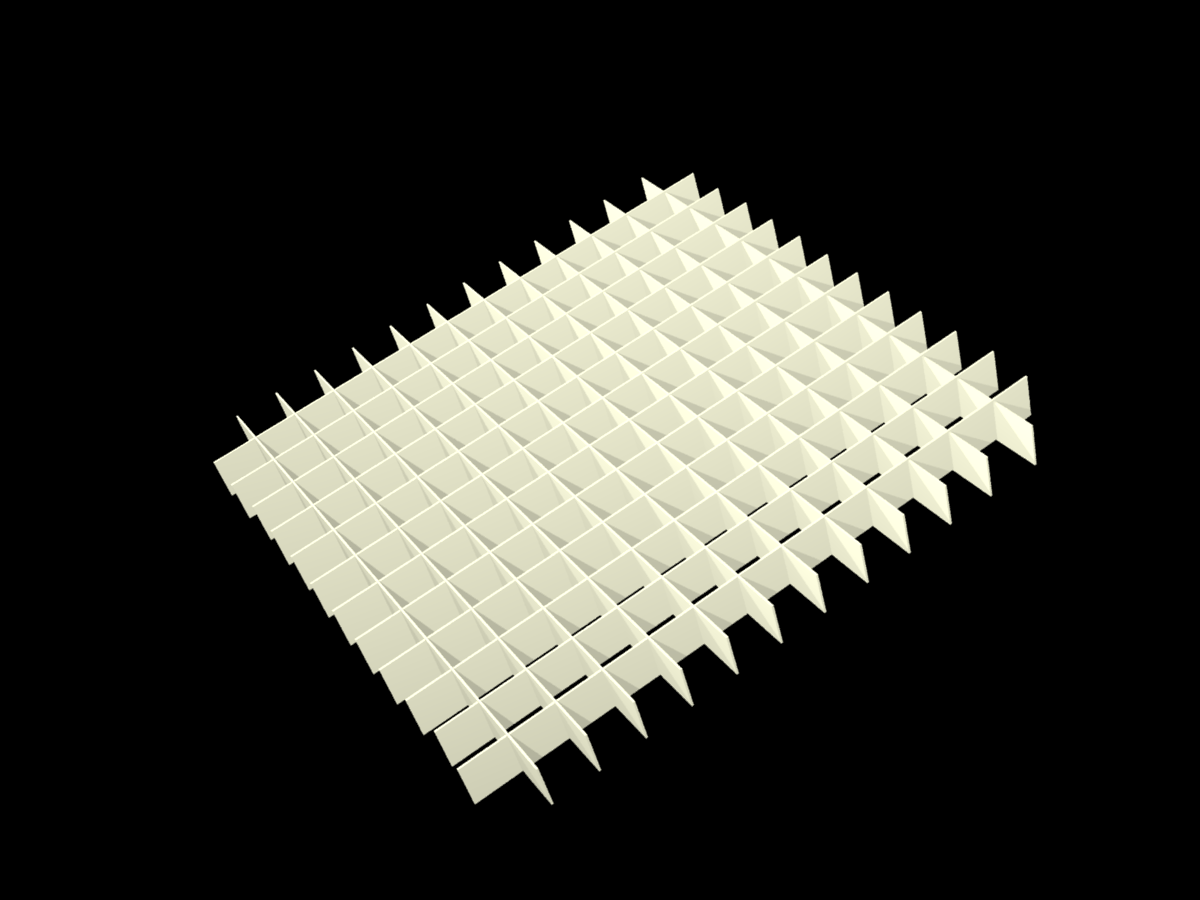 ALPHA, 13x13 pos. indd., 15mm, fiber, 9,4mm, 10stk