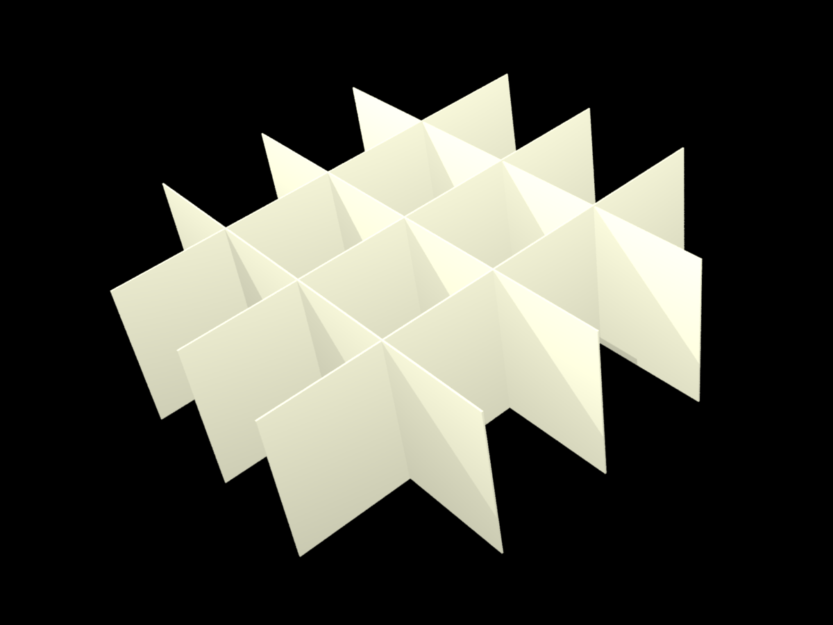 ALPHA, 4x4 pos. indd., 30mm, fiber, 32mm, 10stk