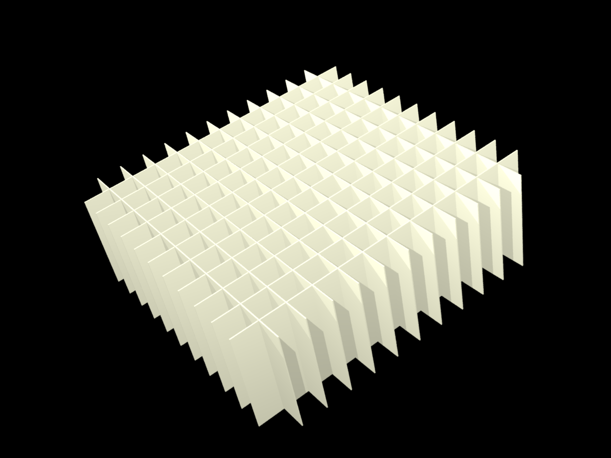 ALPHA, 12x12 pos. indd., 30mm, fiber, 10,2mm, 10st