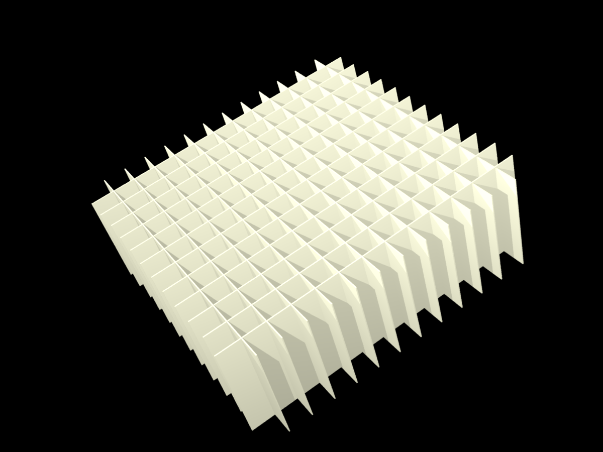 ALPHA, 13x13 pos. indd., 30mm, fiber, 9,4mm, 10stk