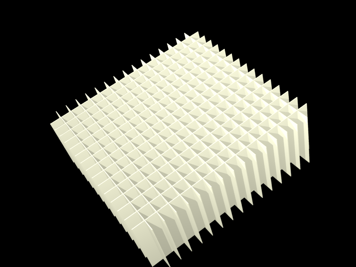 ALPHA, 16x16 pos. indd., 30mm, fiber, 7,5mm, 10stk