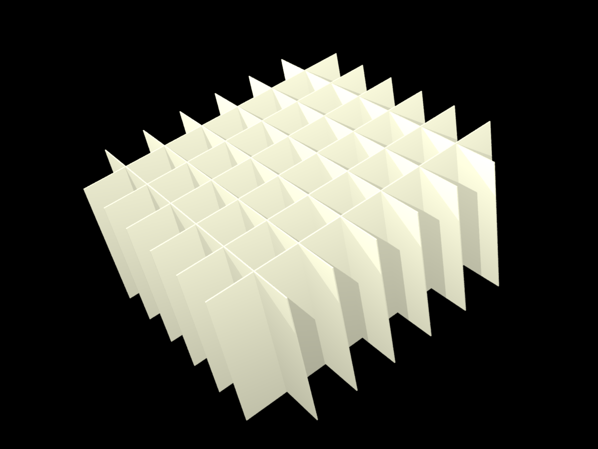 ALPHA, 7x7 pos. indd., 65mm, fiber, 17,9mm, 10stk