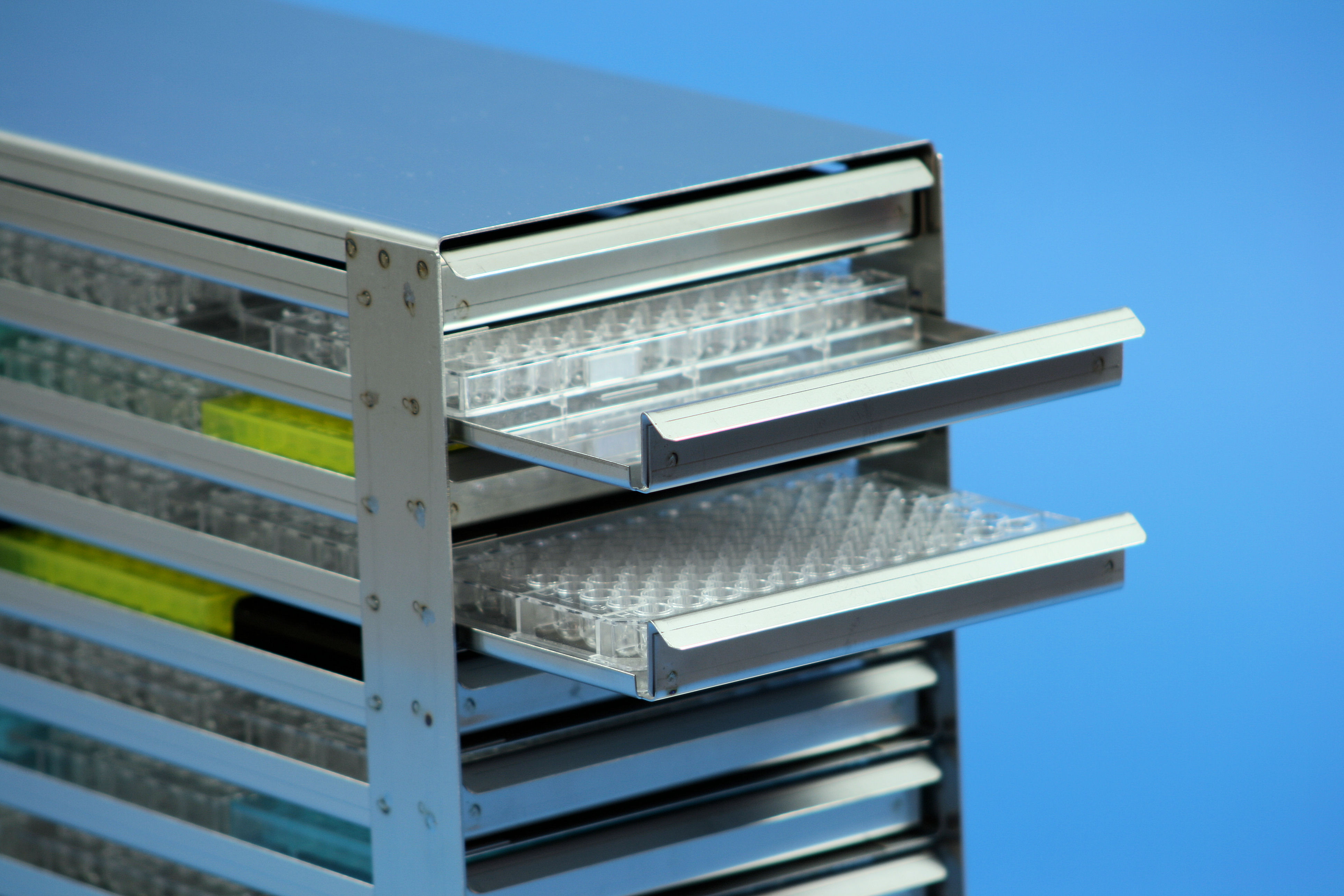 MT skuffereol 18, for 72 plader, 18mm, GÅL