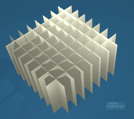 ALPHA, 8x8 pos. indd., 80mm, fiber, 15,7mm, 10stk