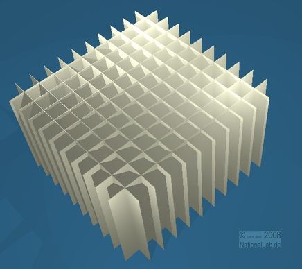 ALPHA, 11x11 pos. indd., 80mm, fiber, 11,2mm, 10st