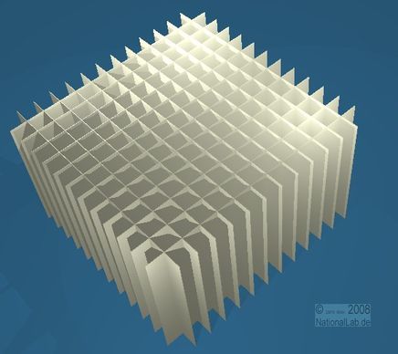 ALPHA, 13x13 pos. indd., 80mm, fiber, 9,4mm, 10stk