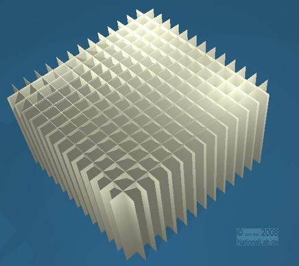 ALPHA, 14x14 pos. indd., 80mm, fiber, 8,7mm, 10stk