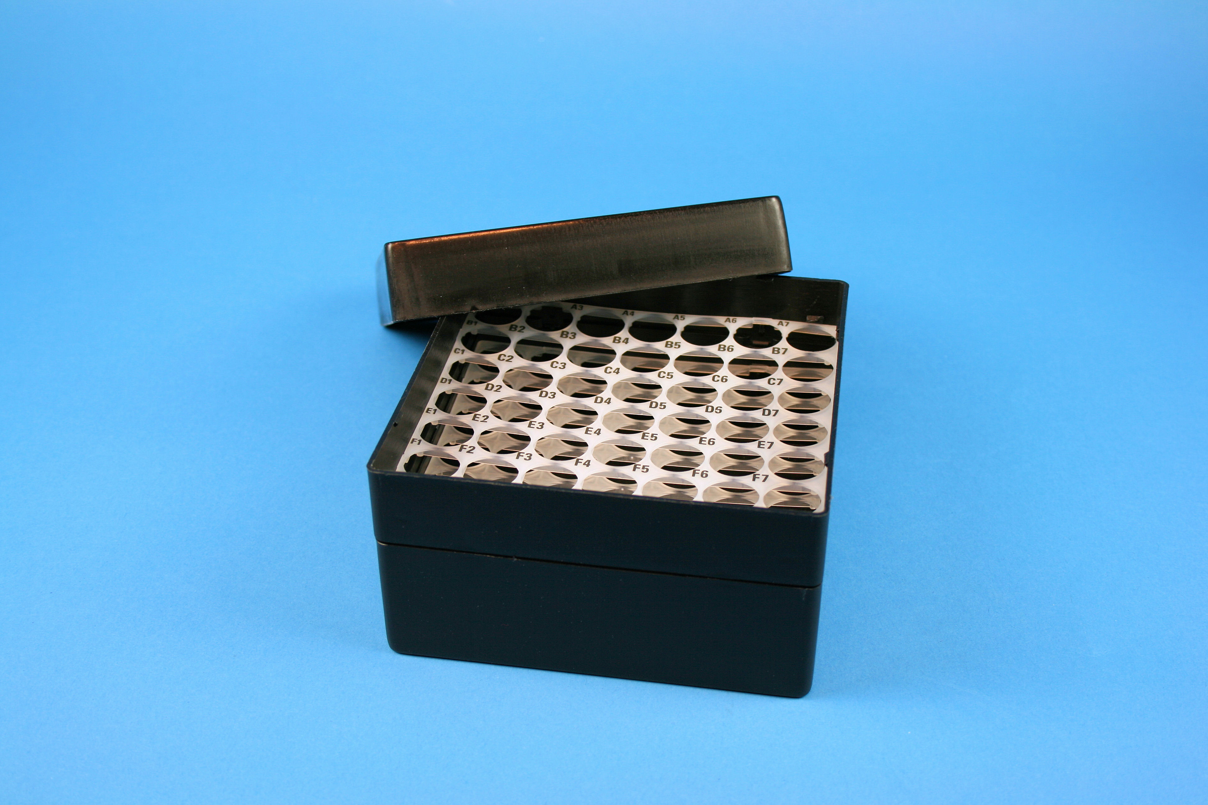 EPPi Box 80, 7x7, sort/sort, 80mm, fast, PP, 16,5m