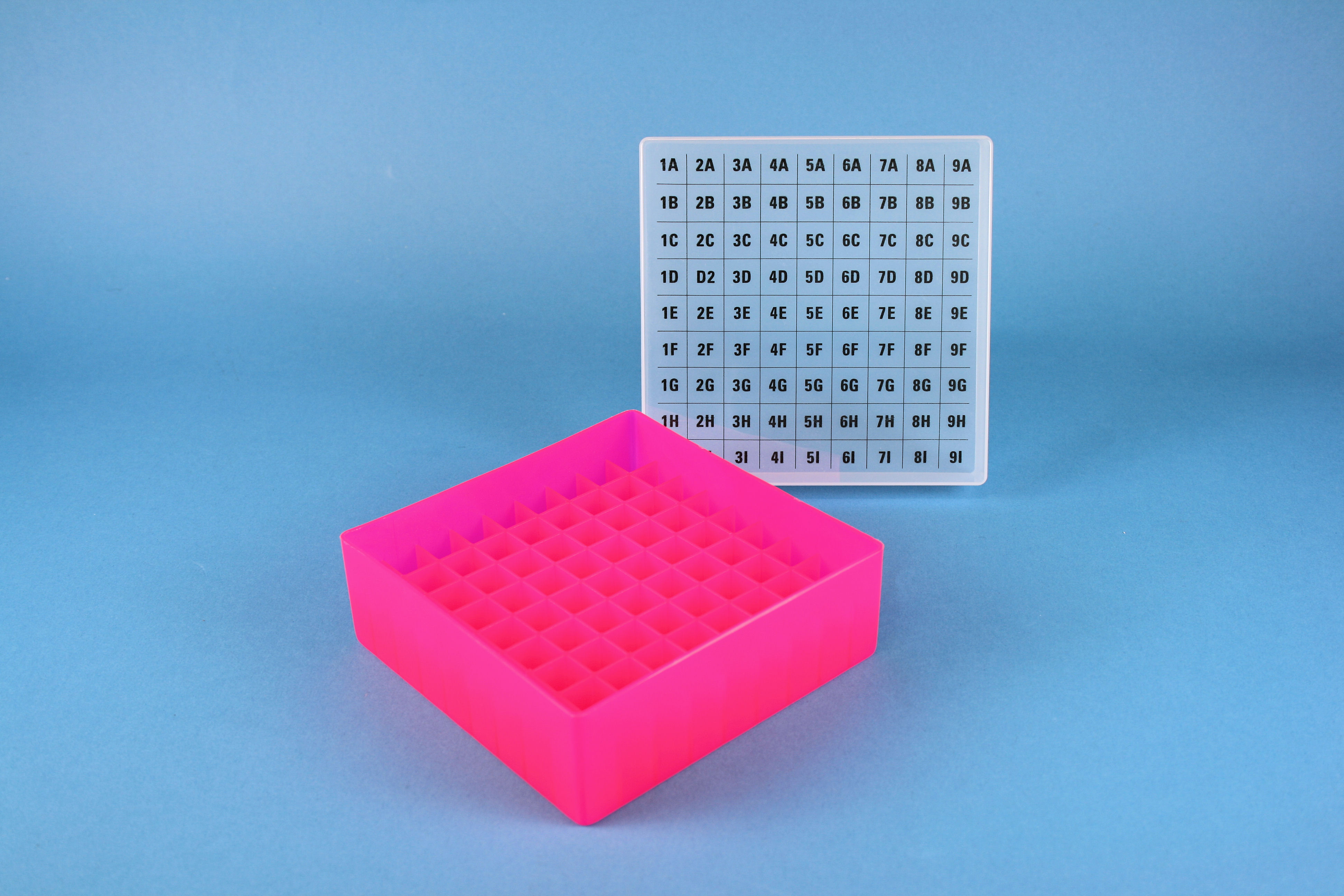 EPPi Box 50, 9x9, n-pink, 52mm, fast, PP, 12,5mm,