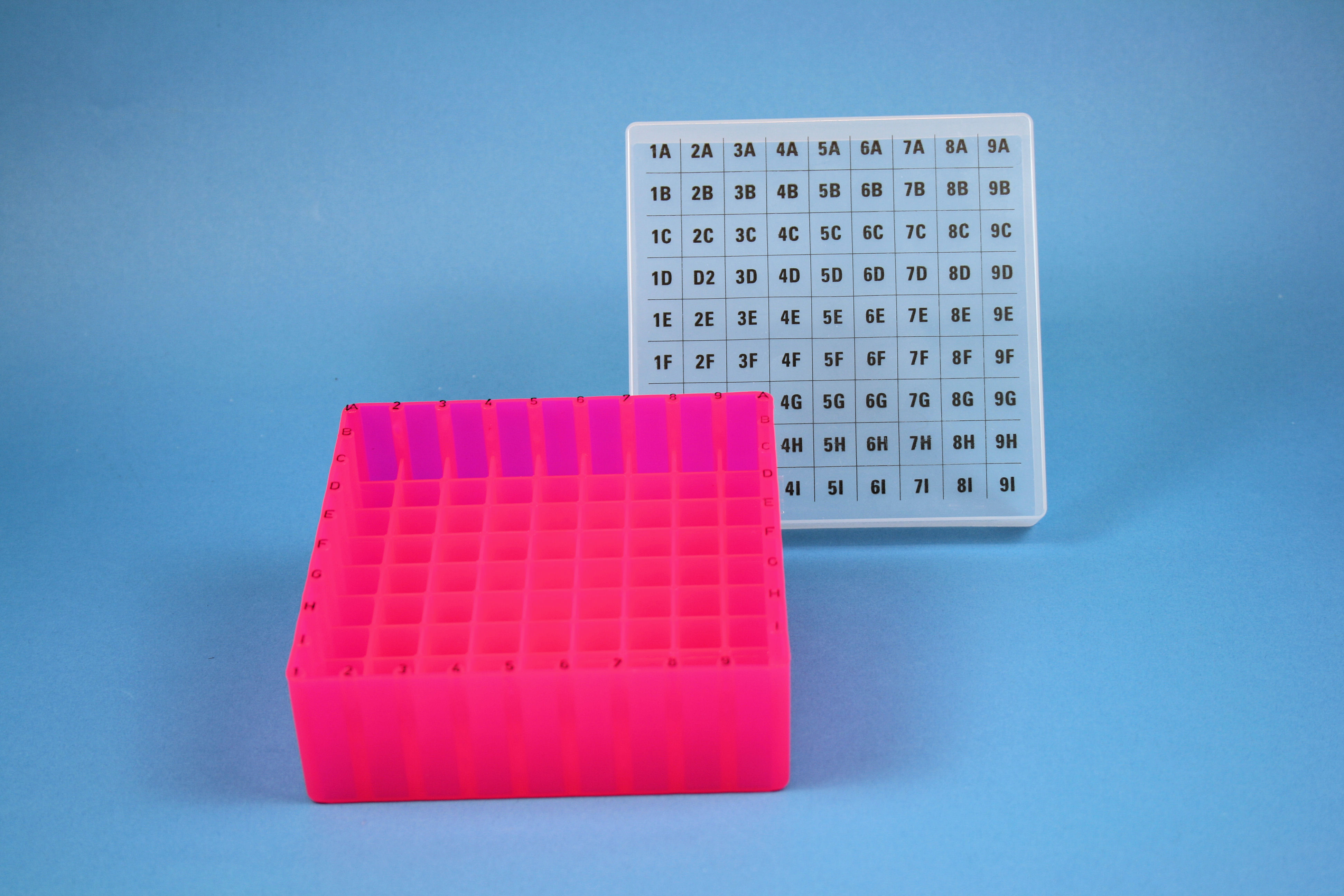 EPPi Box 50, 9x9, n-pink, 52mm, fast, PP, 12,5mm,