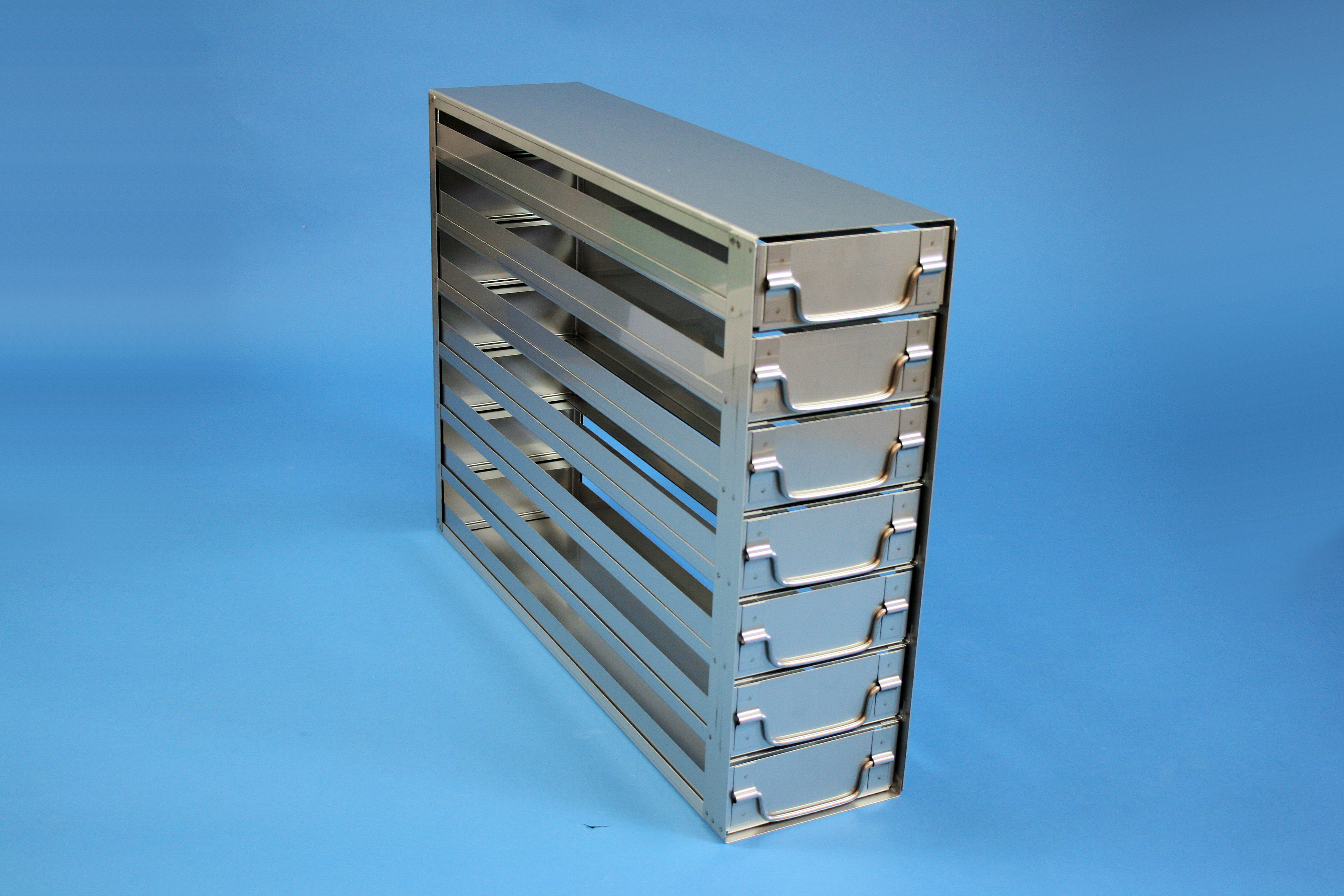 ALPHA vandret reol 130, for 8 boxe, 133mm