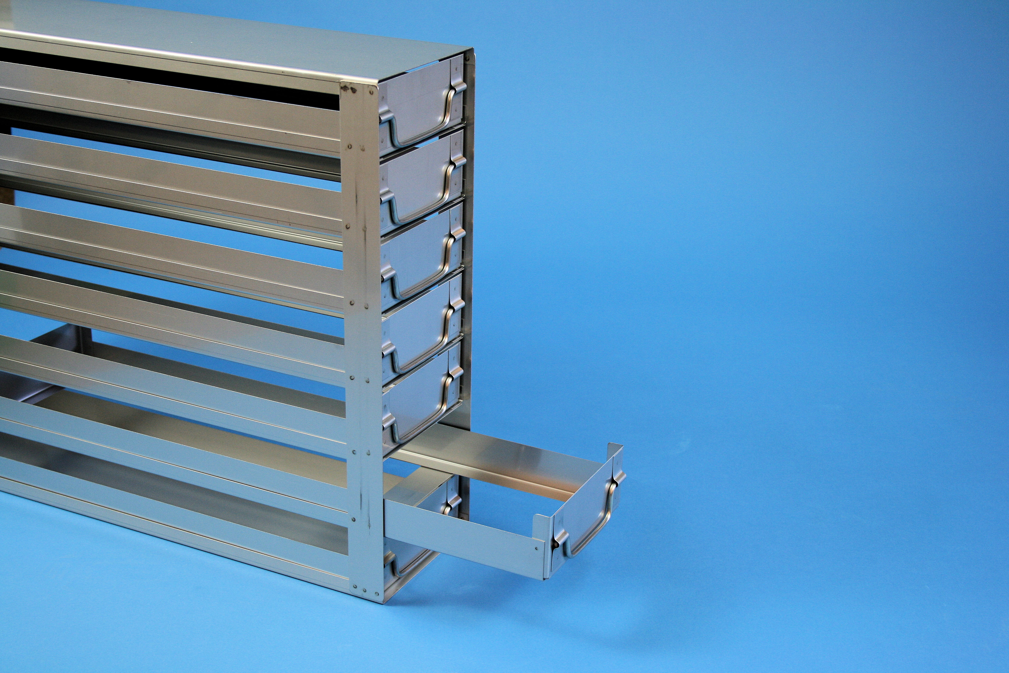 ALPHA skuffereol 50, for 14 boxe, 53mm, HÅÅ