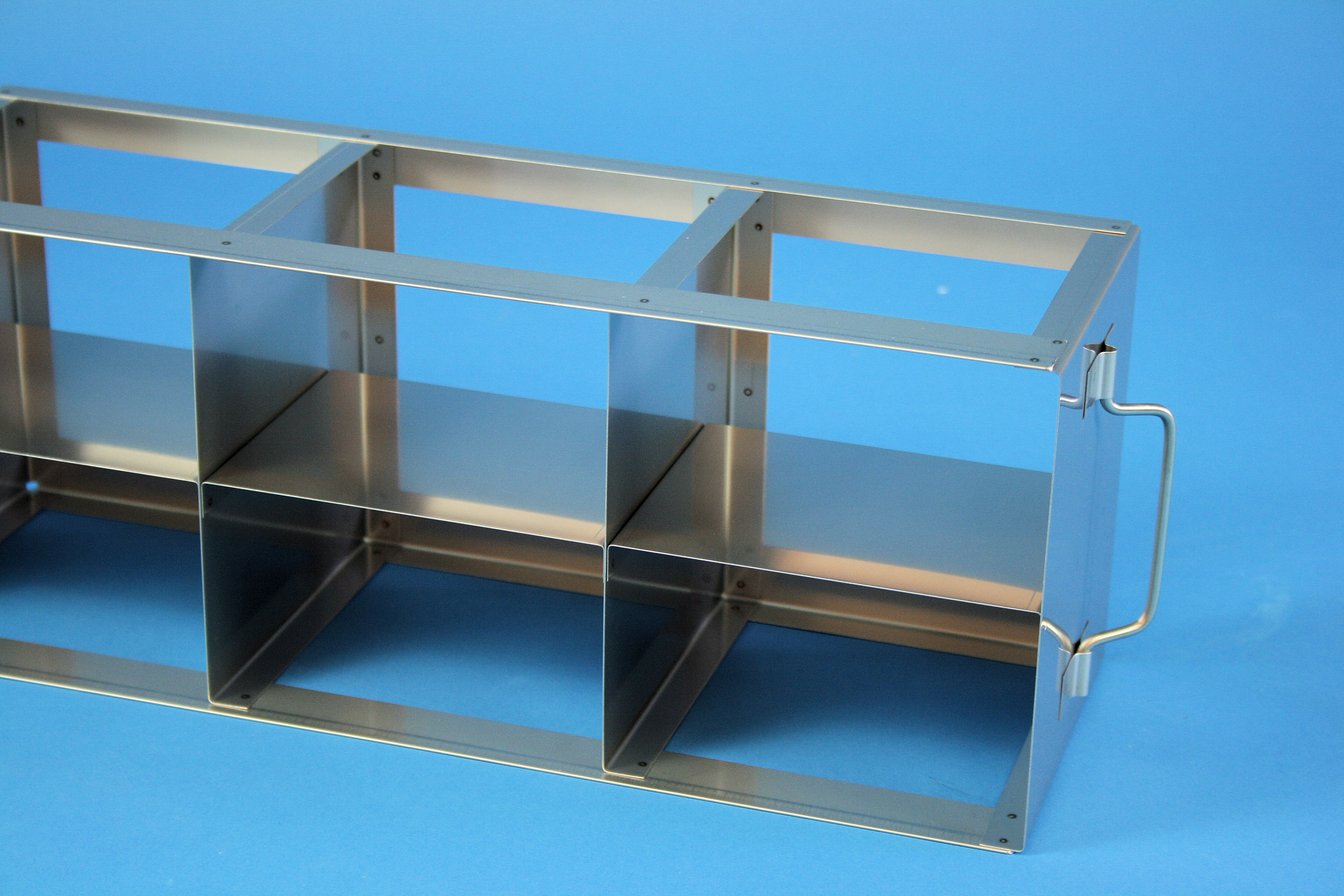 ALPHA vandret reol 75, for 10 boxe, 78mm