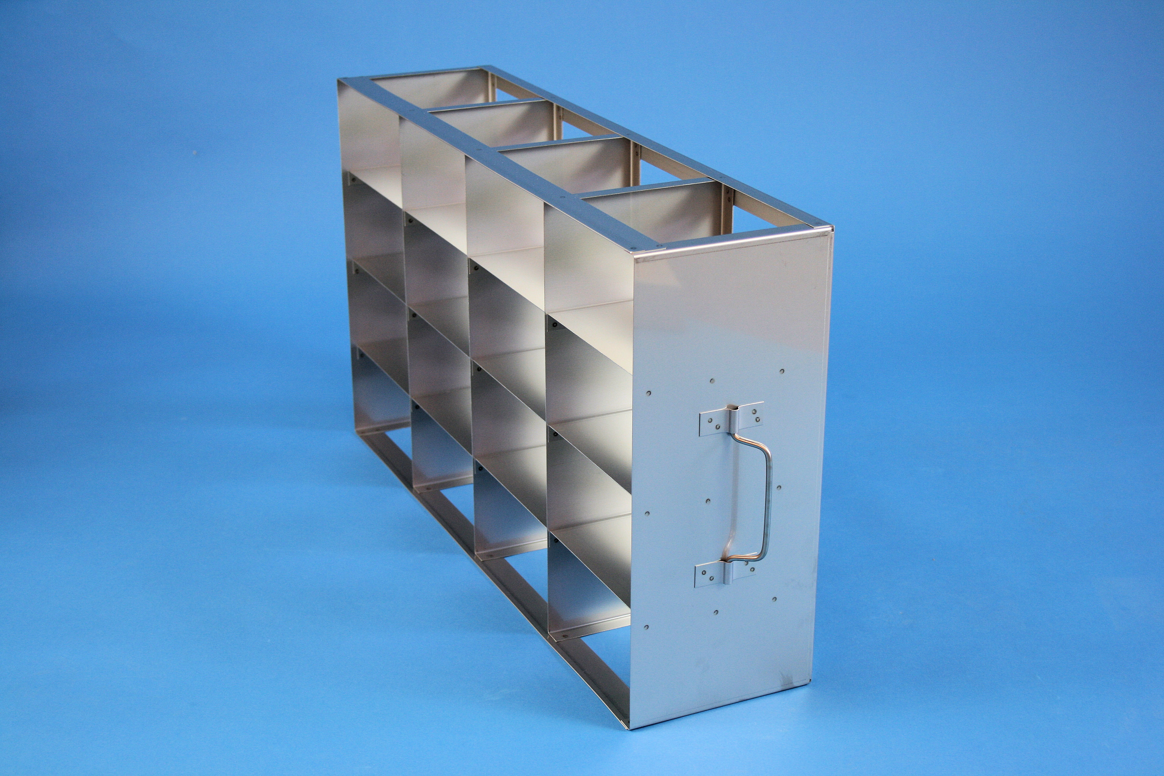 ALPHA vandret reol 75, for 16 boxe, 78mm