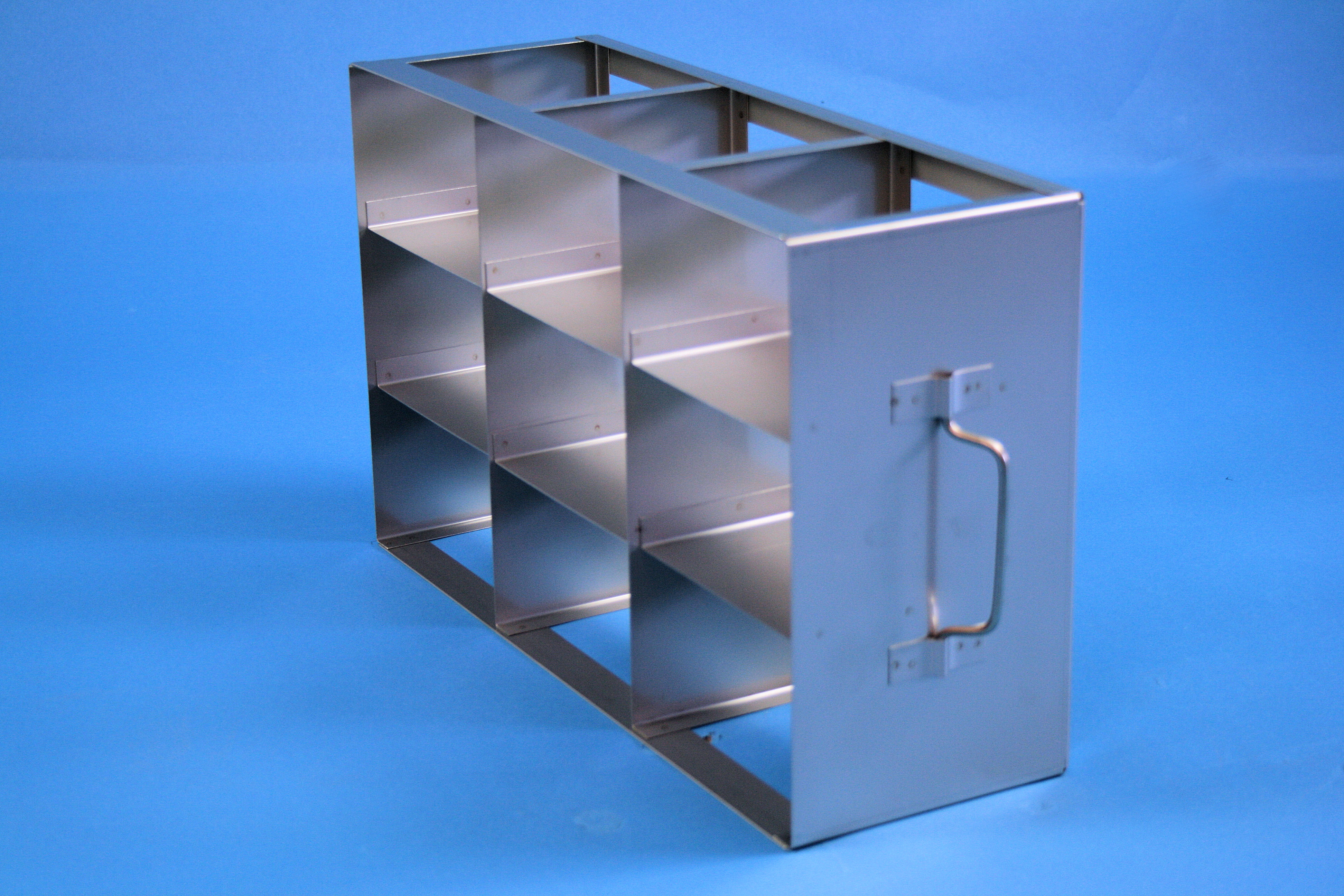 ALPHA vandret reol 75, for 9 boxe, 78mm