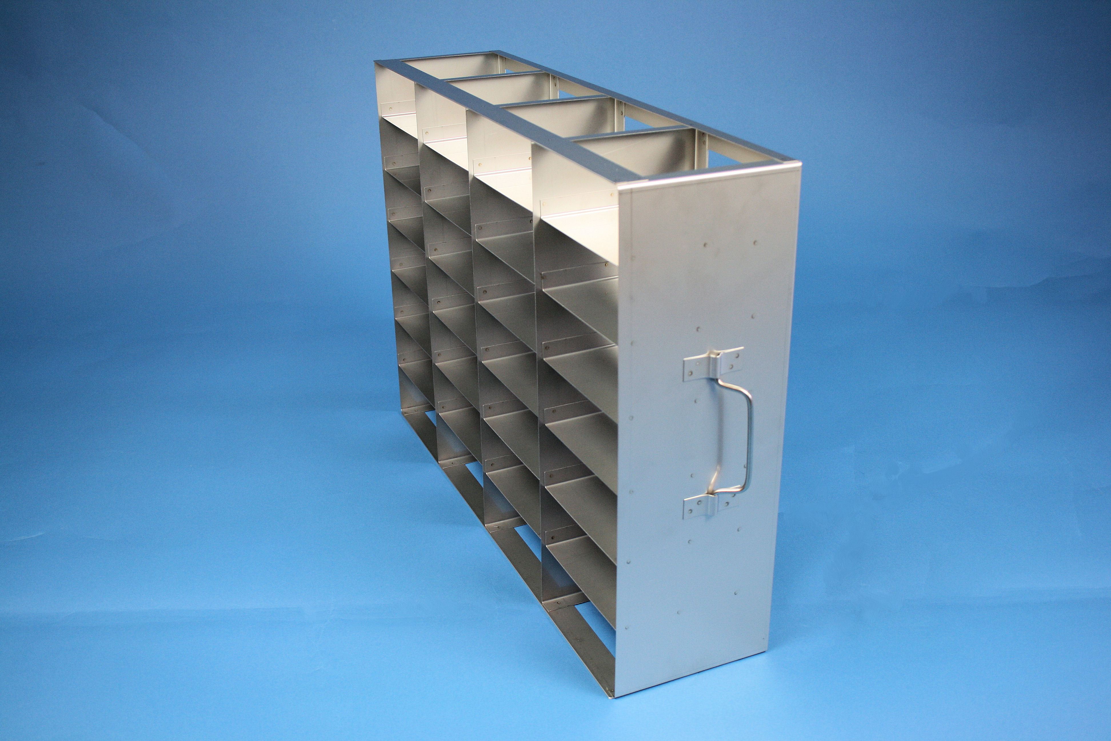 ALPHA vandret reol 50, for 28 boxe, 53mm