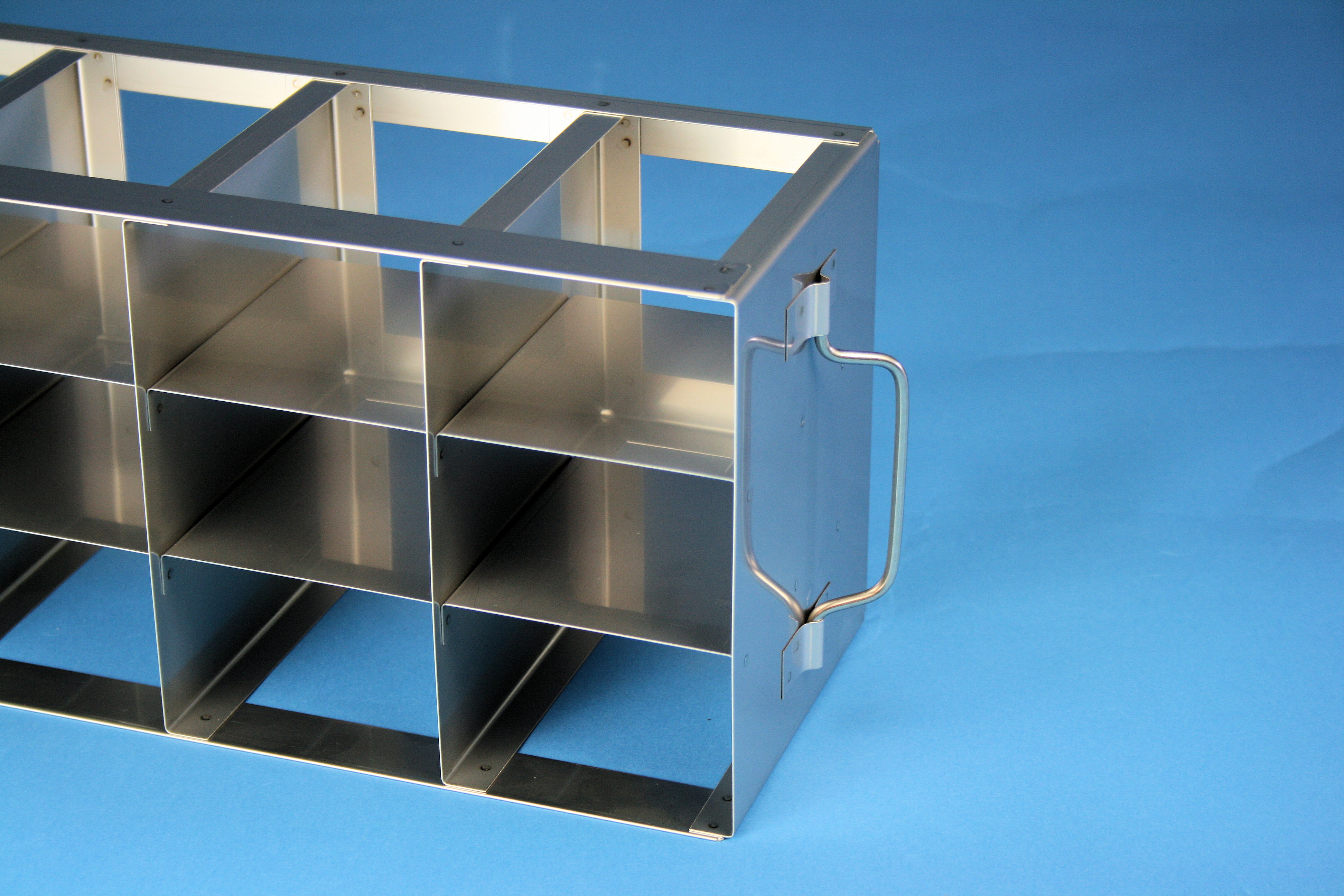 MT vandret reol 53, for 24 plader, 53mm, HÅ