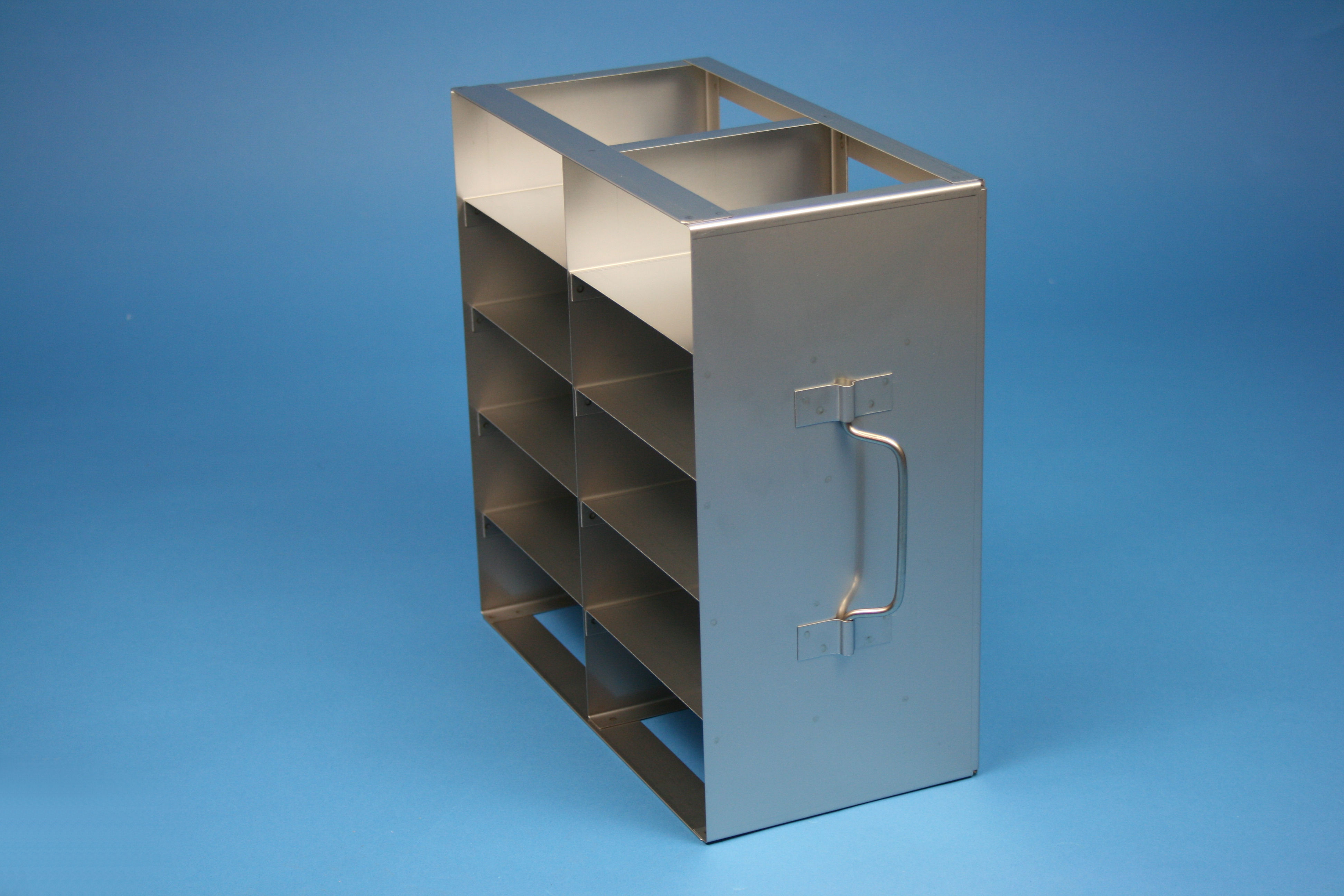 ALPHA vandret reol 50, for 10 boxe, 53mm