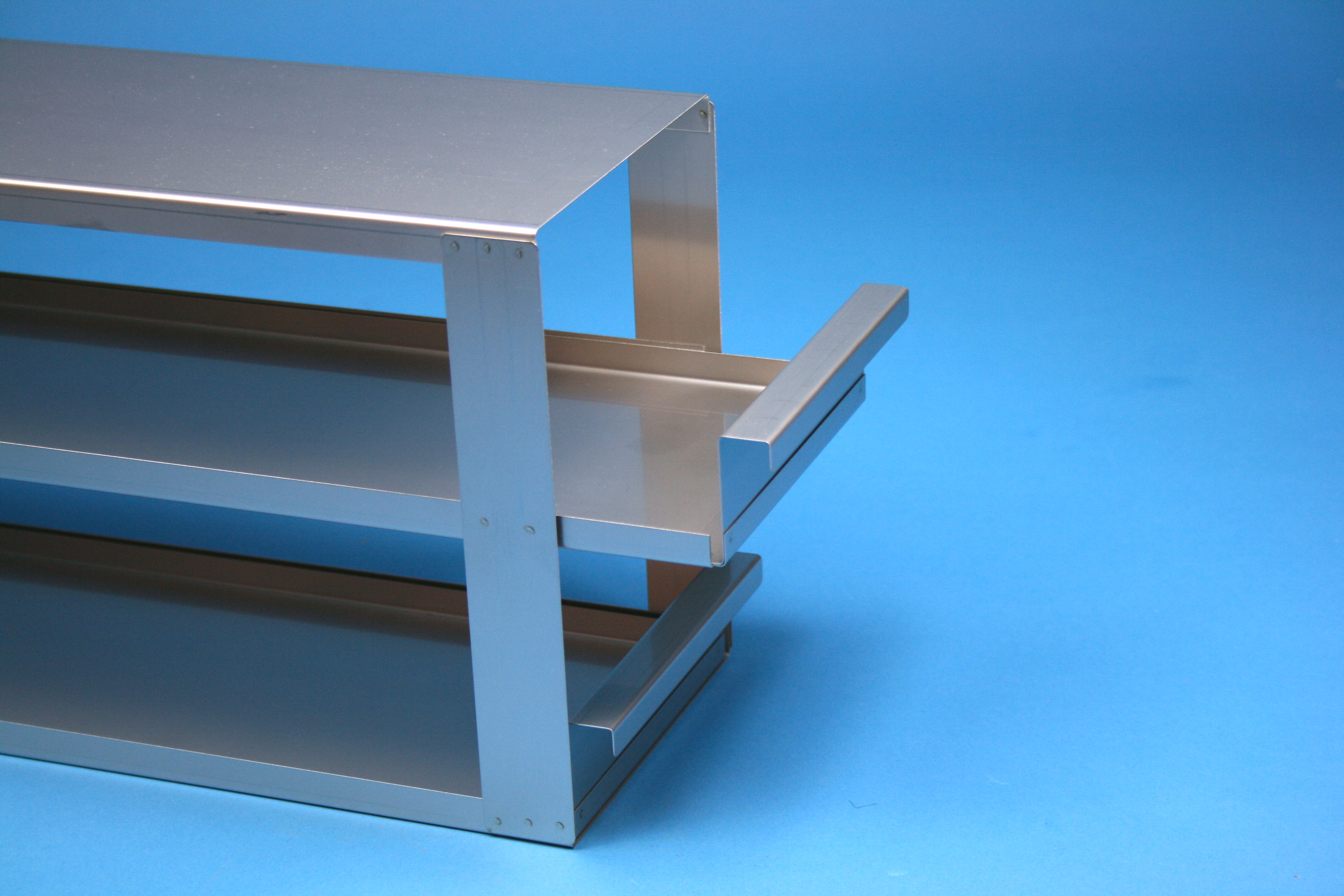 EPPi skuffereol 95 + 96, for 4 boxe, 97mm, LHÅSL