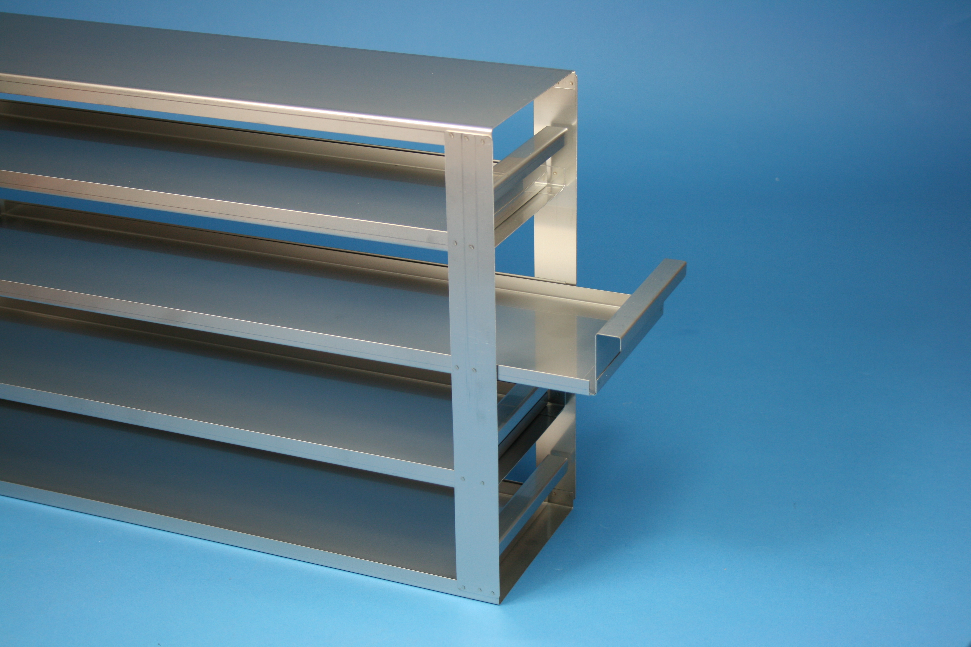 EPPi skuffereol 80, for 20 boxe, 80mm, LHÅL