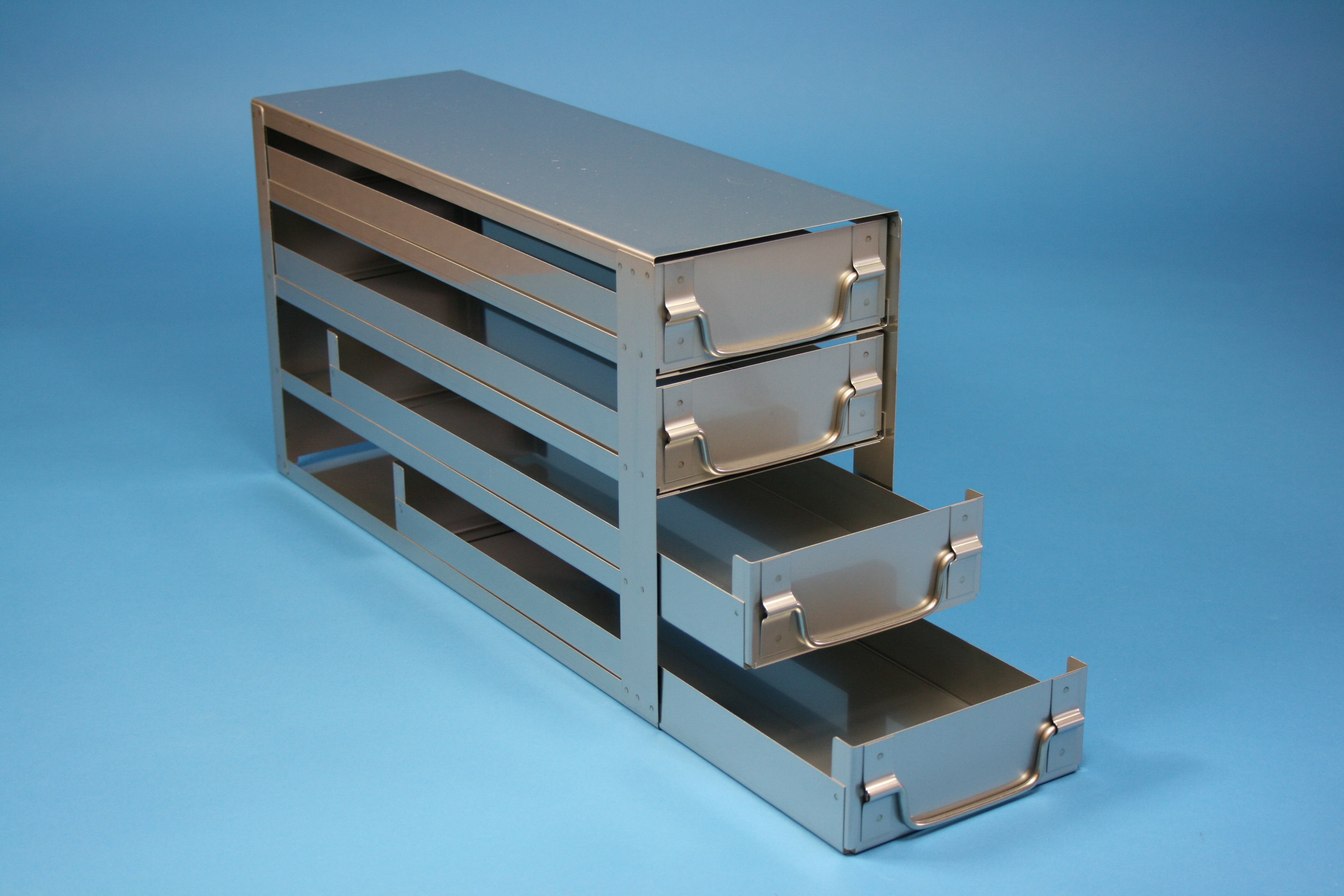 ALPHA skuffereol 50, for 12 boxe, 53mm, HÅSL