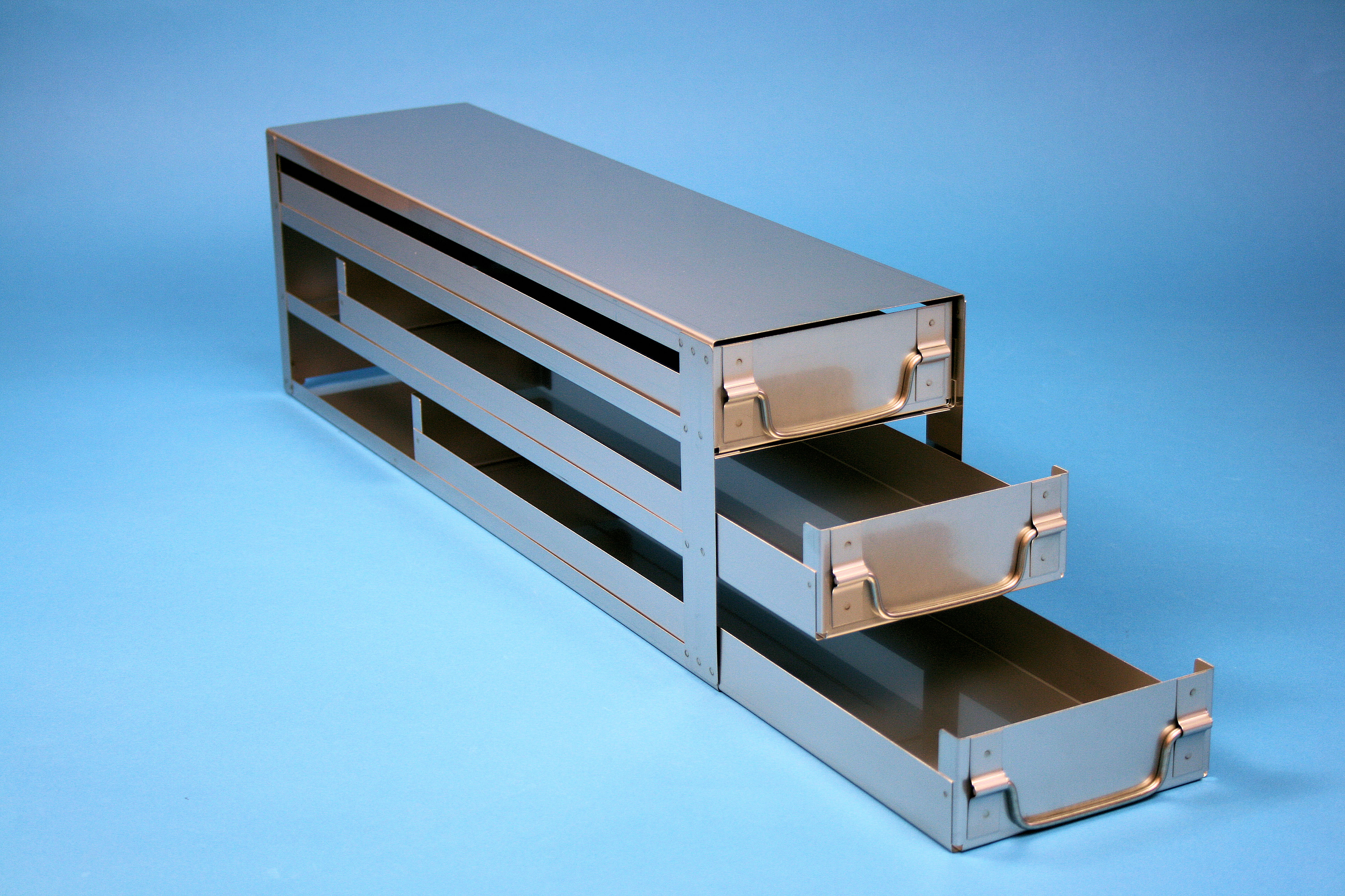 ALPHA skuffereol 50, for 12 boxe, 53mm, HÅSL