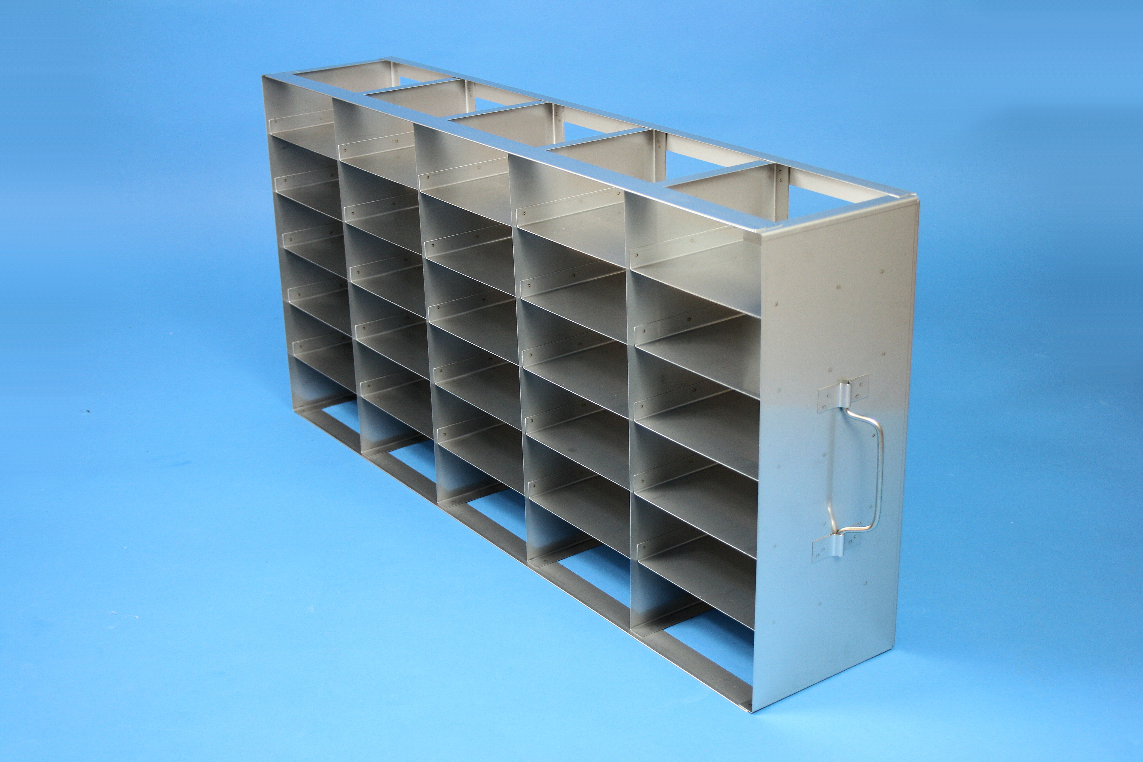 ALPHA vandret reol 50, for 30 boxe, 53mm