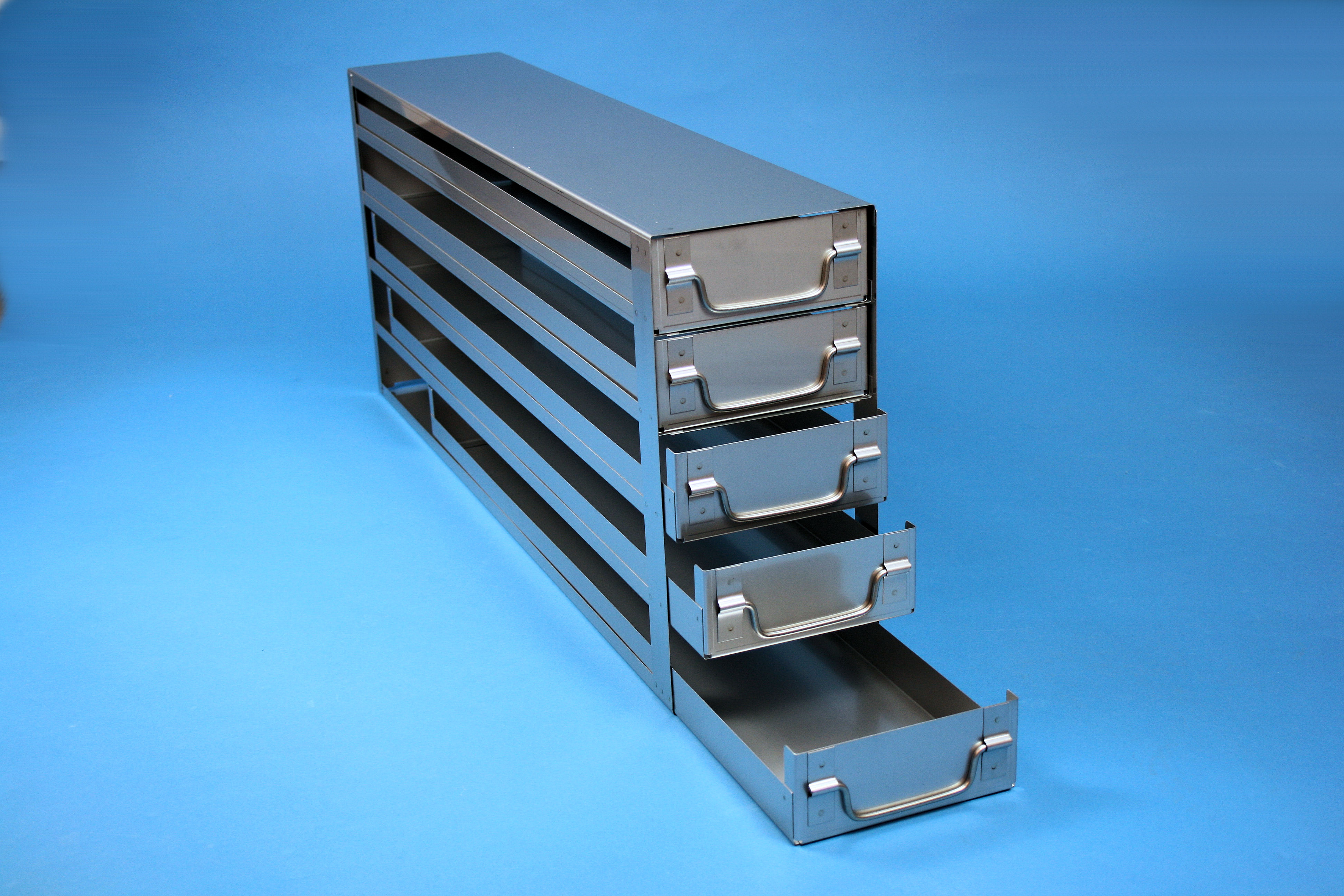 ALPHA skuffereol 50, for 25 boxe, 53mm, HÅSL