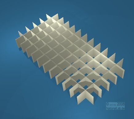 ALPHA L, 6x12 pos. indd., 30mm, fiber, 21mm, 10stk