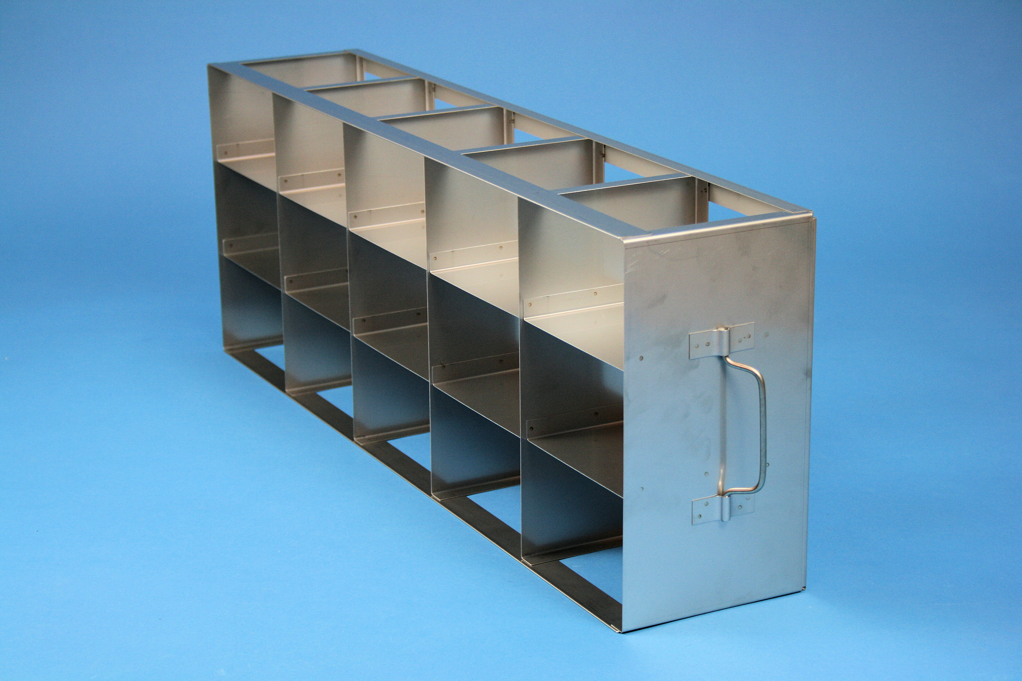 ALPHA vandret reol 75, for 15 boxe, 78mm