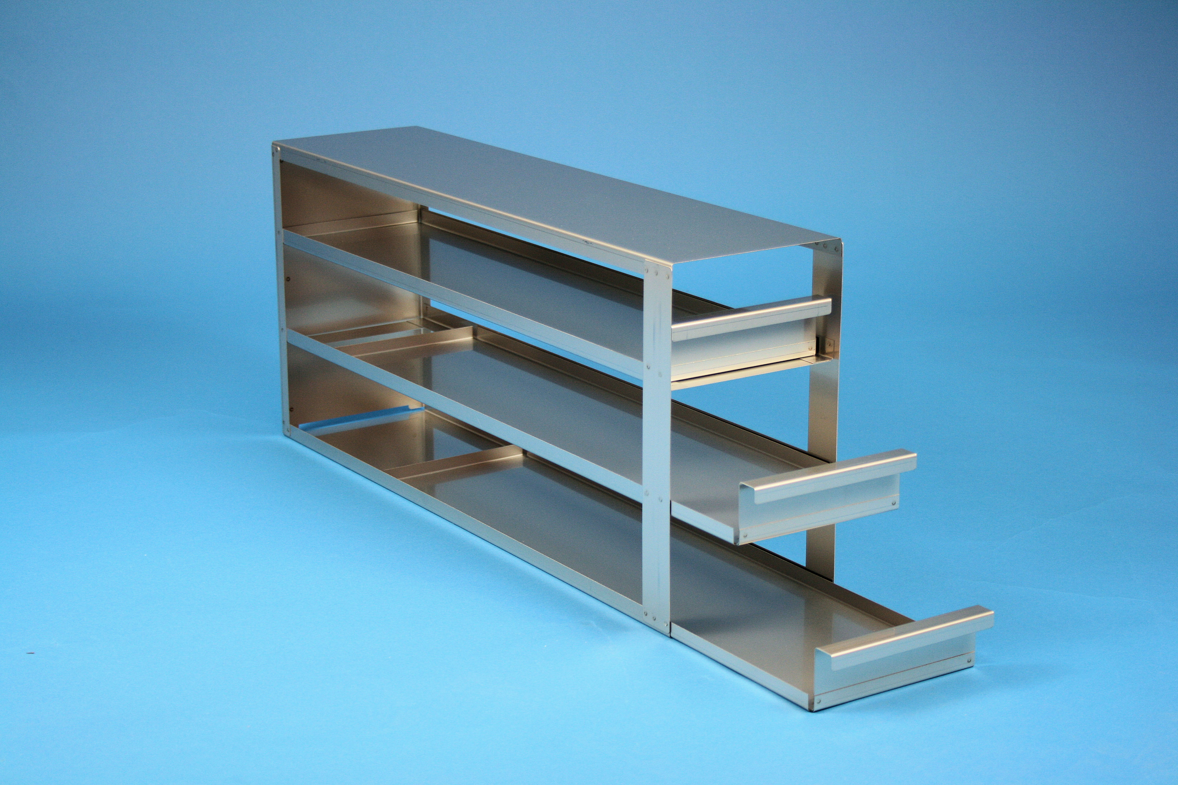 ALPHA skuffereol 75, for 12 boxe, 78mm, LHÅSL