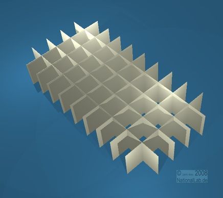 ALPHA L, 5x10 pos. indd., 40mm, fiber, 25,5m, 10st