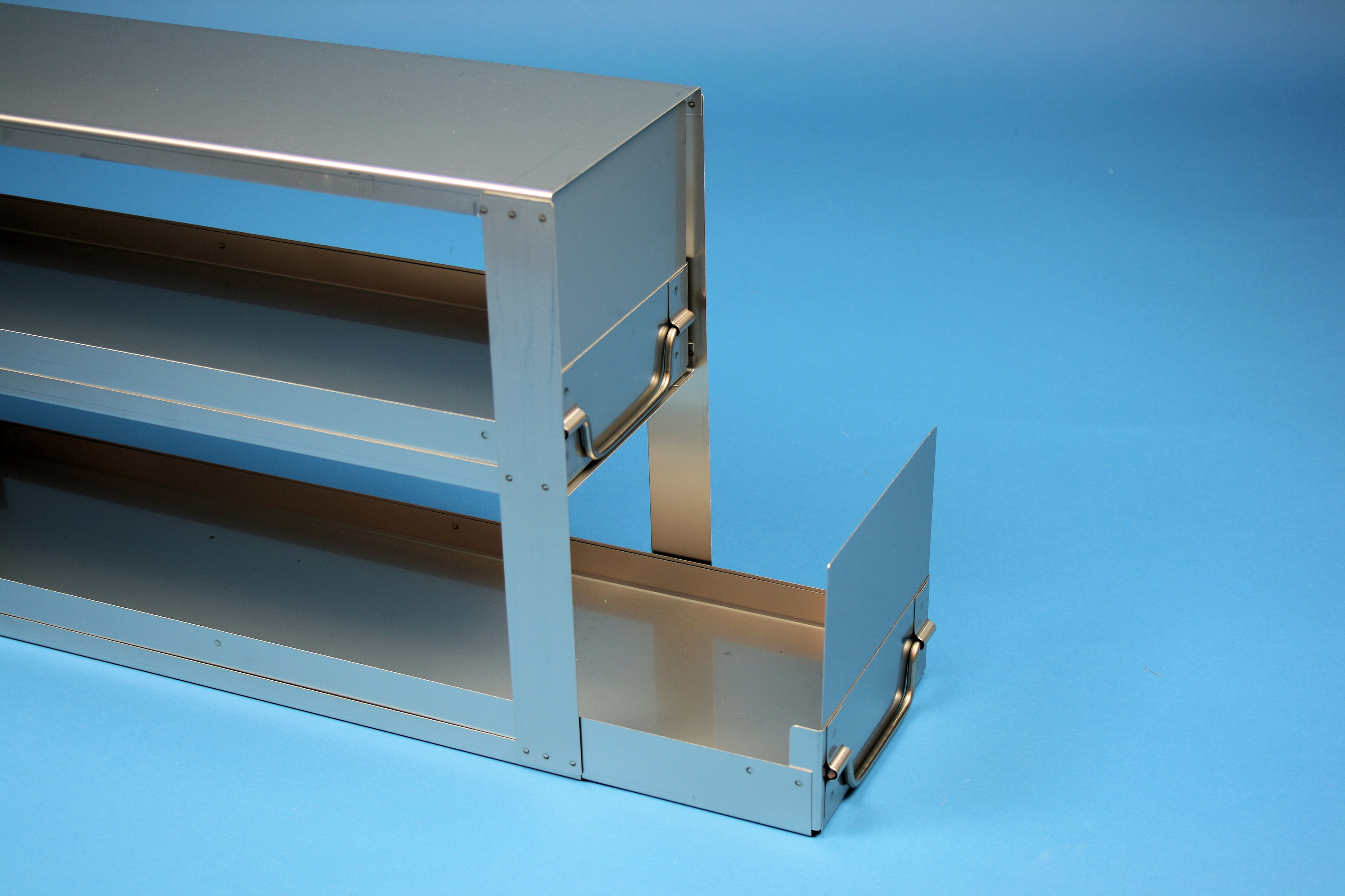 ALPHA skuffereol 130, for 4 boxe, 133mm, HÅSL