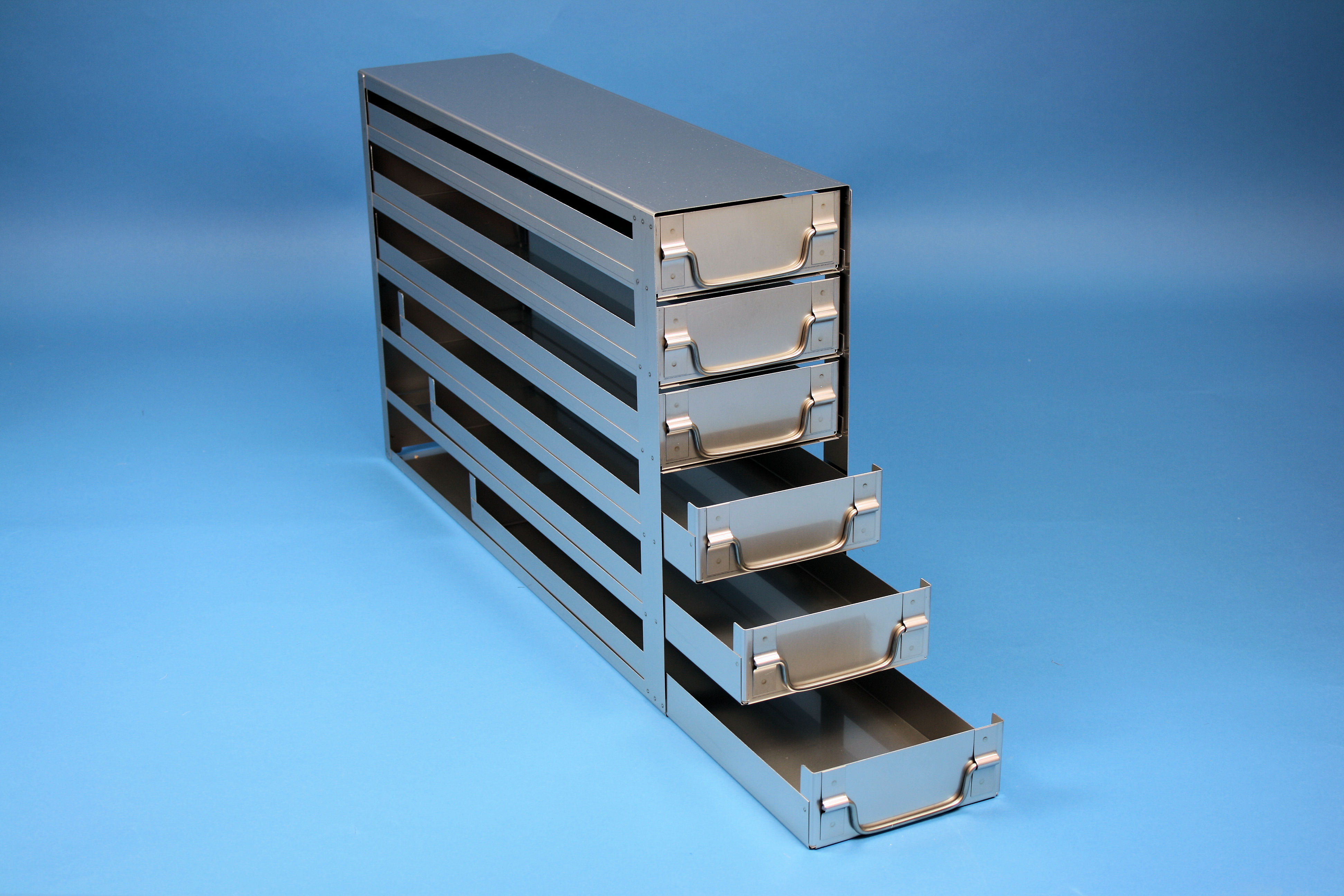 ALPHA skuffereol 50, for 24 boxe, 53mm, HÅSL