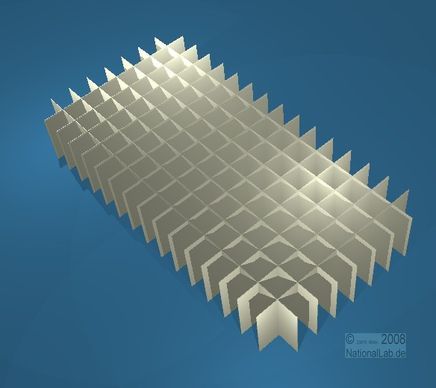 ALPHA L, 8x16 pos. indd., 40mm, fiber, 15,7m, 10st