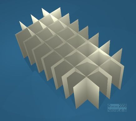 ALPHA L, 4x8 pos. indd., 80mm, fiber, 32mm, 10stk