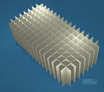 ALPHA L, 8x16 pos. indd., 80mm, fiber, 15,7m, 10st