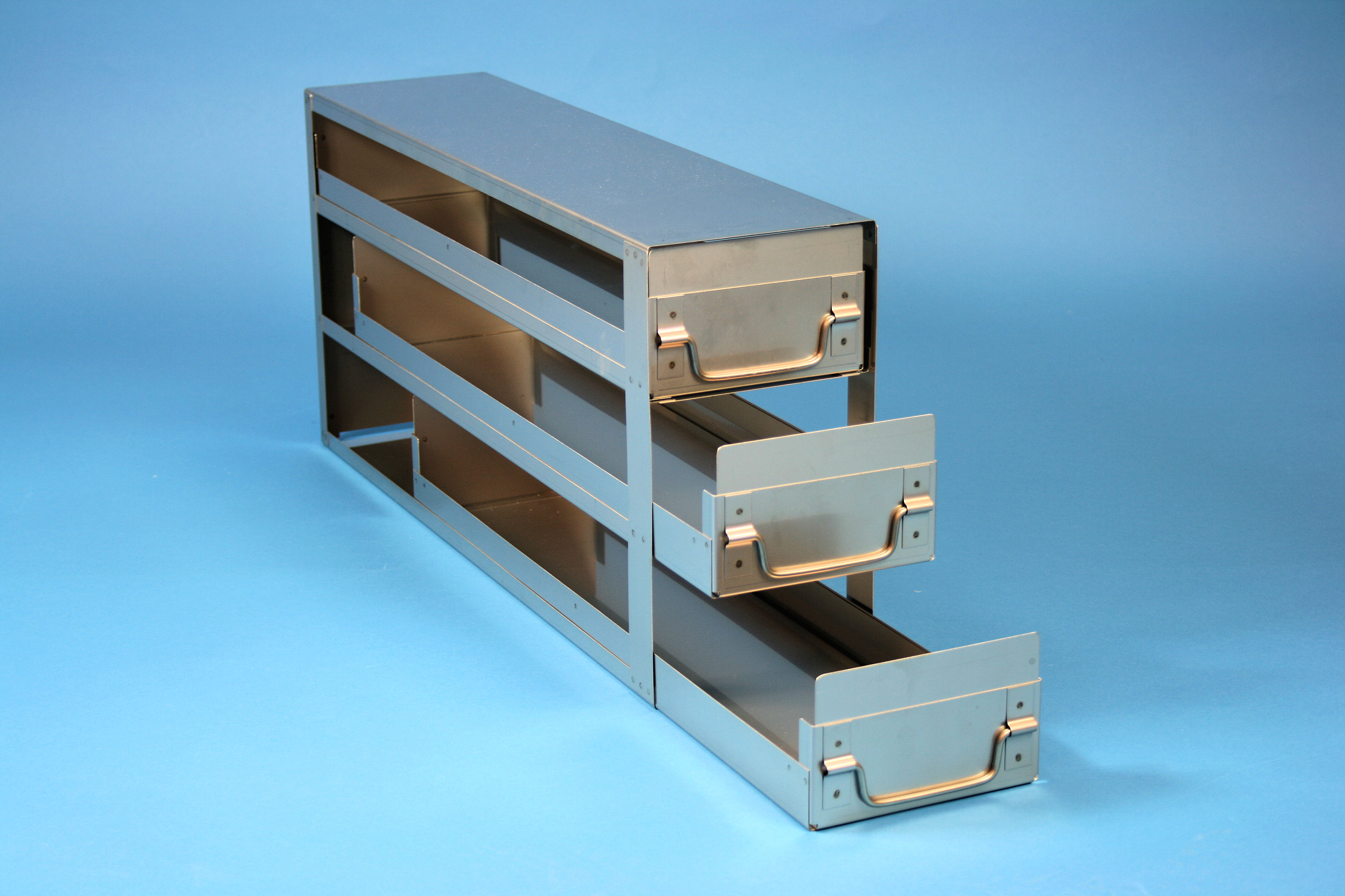 ALPHA skuffereol 75, for 12 boxe, 78mm, HÅSL