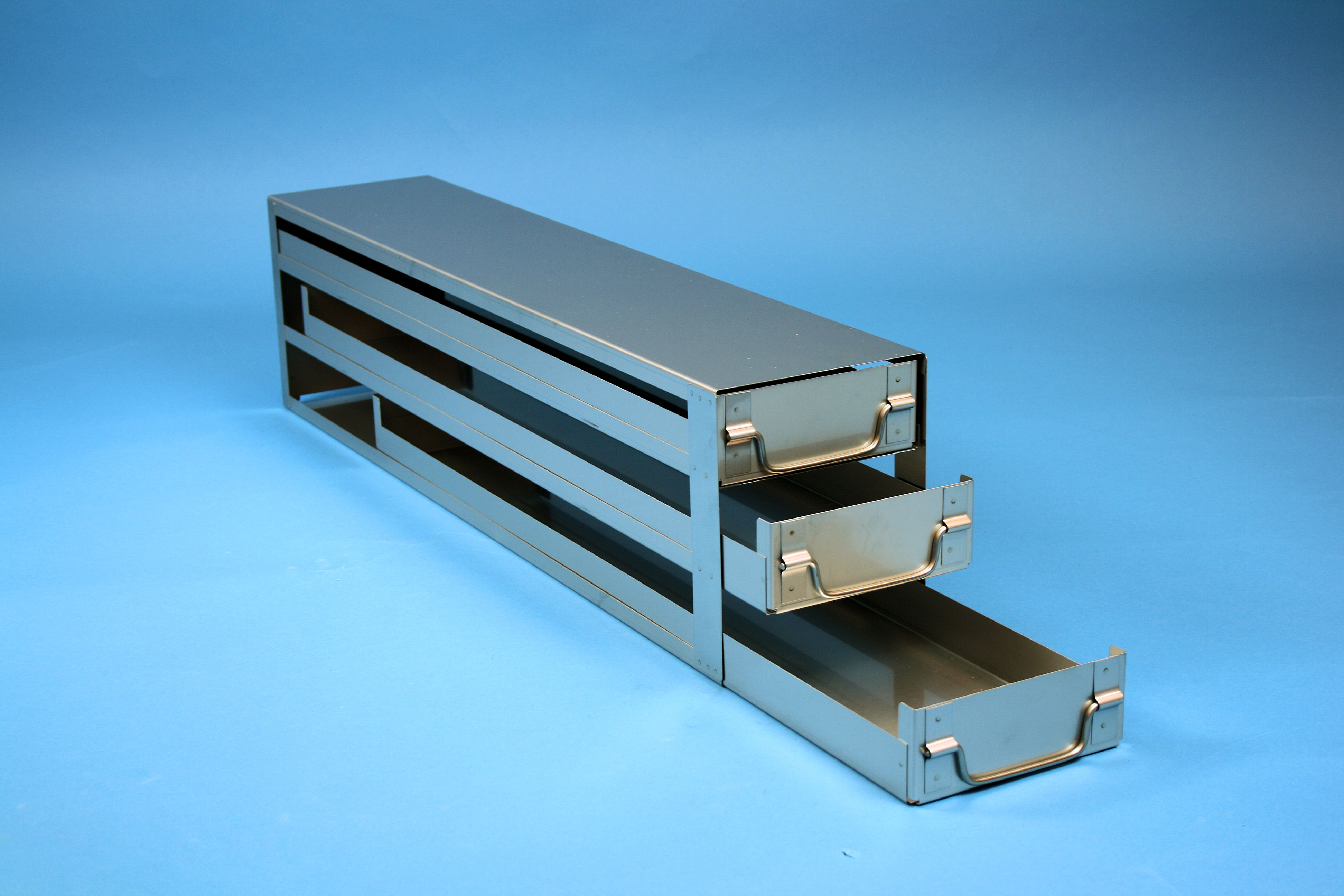 ALPHA skuffereol 50, for 15 boxe, 53mm, HÅSL