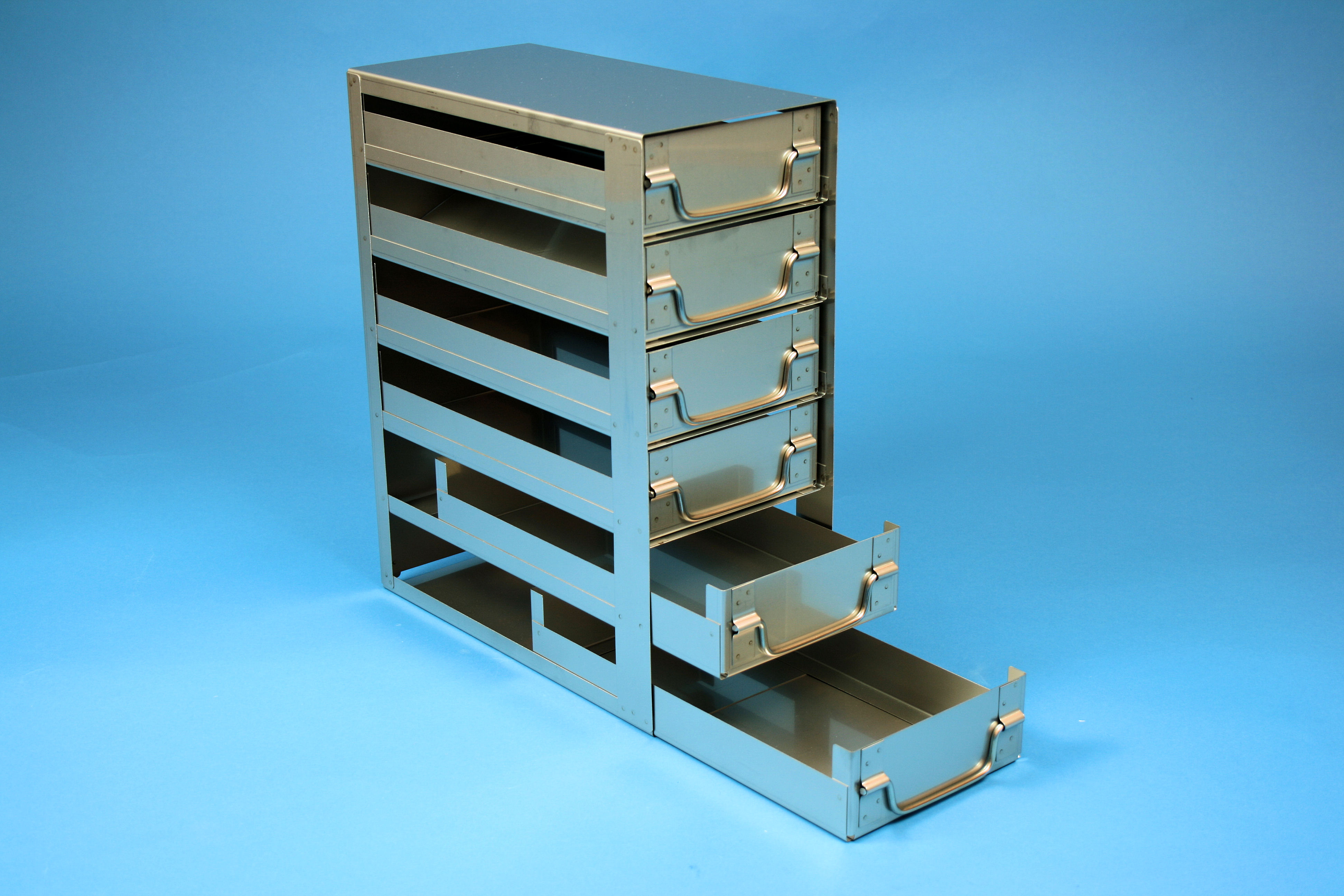 ALPHA skuffereol 50, for 12 boxe, 53mm, HÅSL