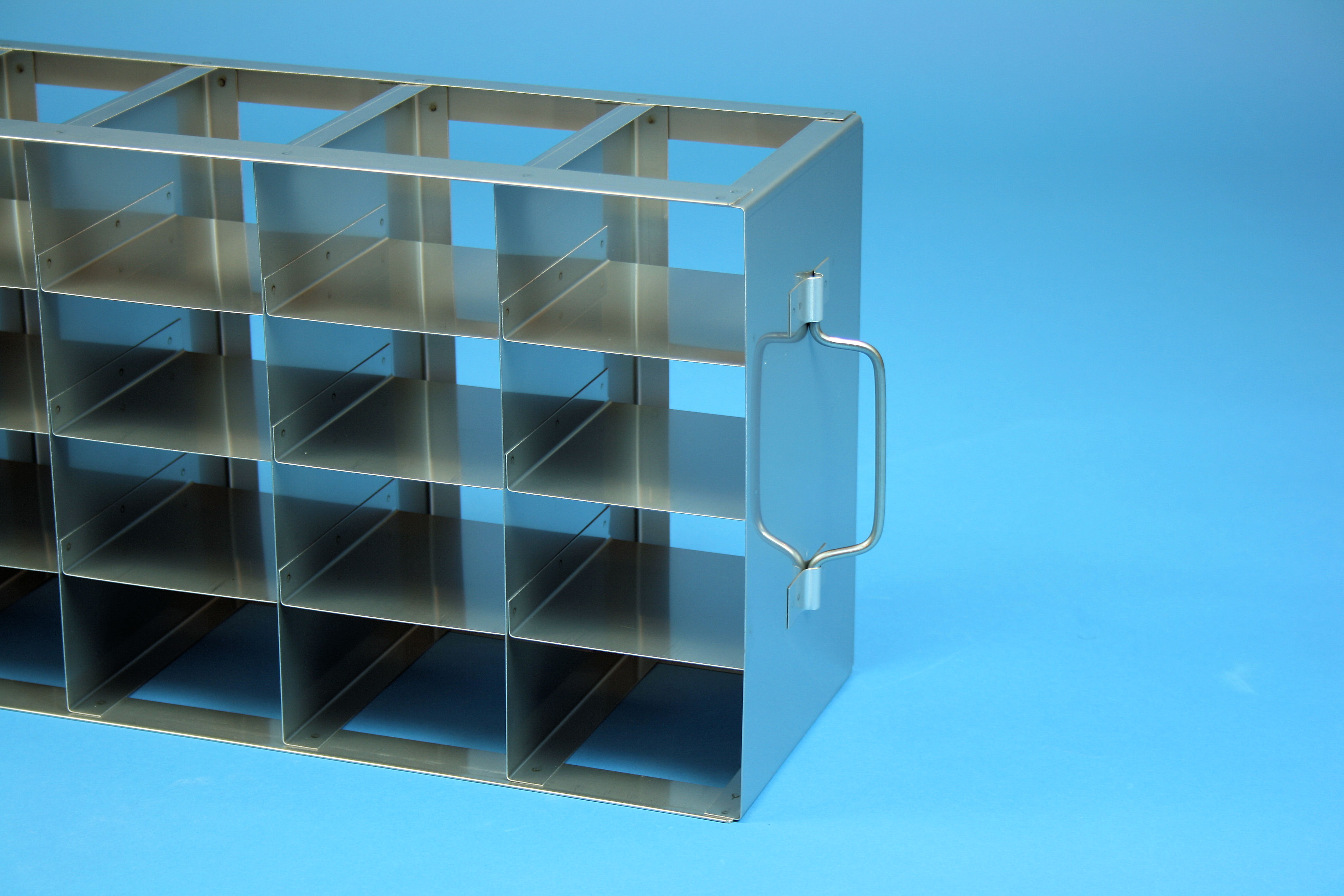 MT vandret reol 53, for 28 plader, 53mm