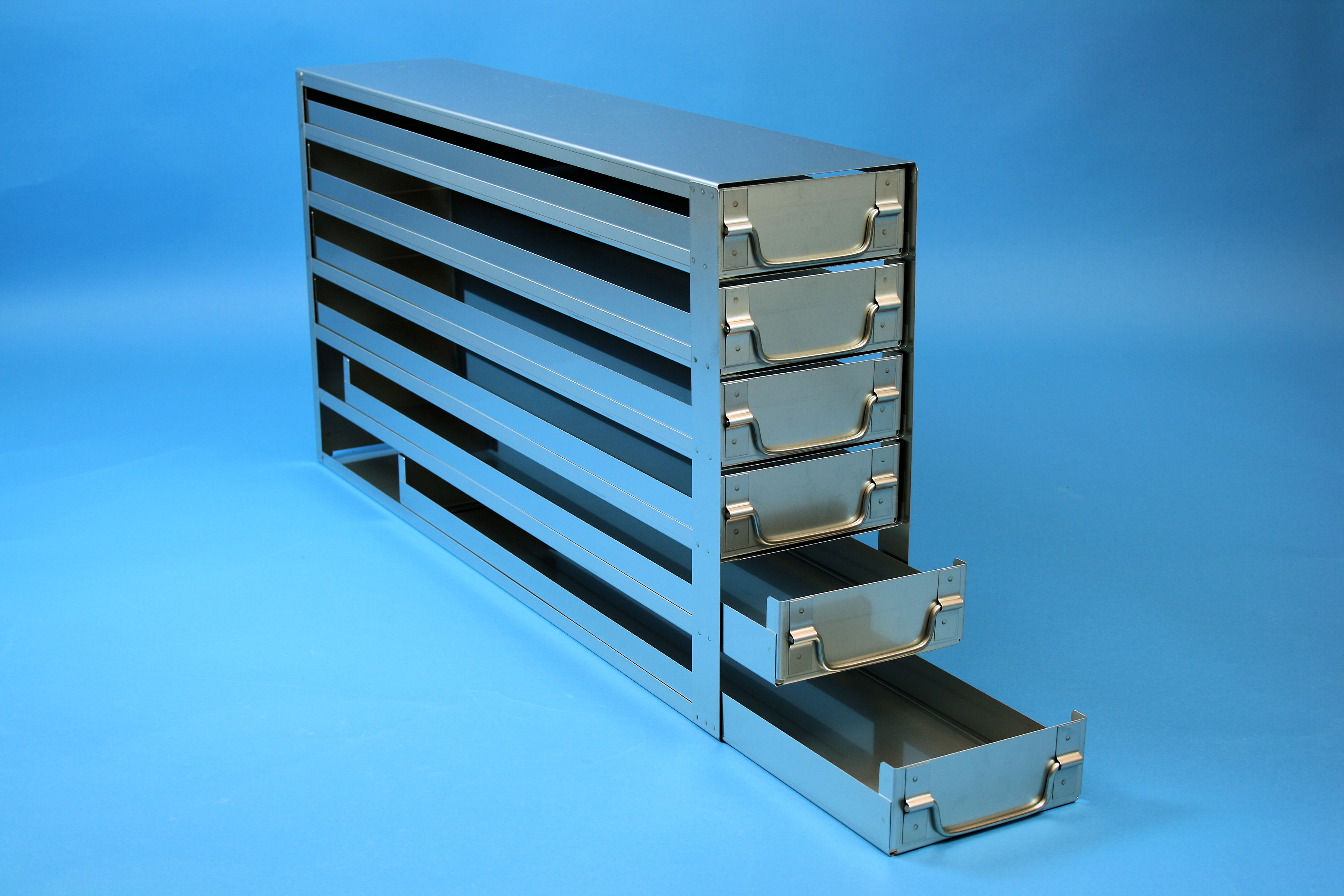 ALPHA skuffereol 50, for 30 boxe, 53mm, HÅSL