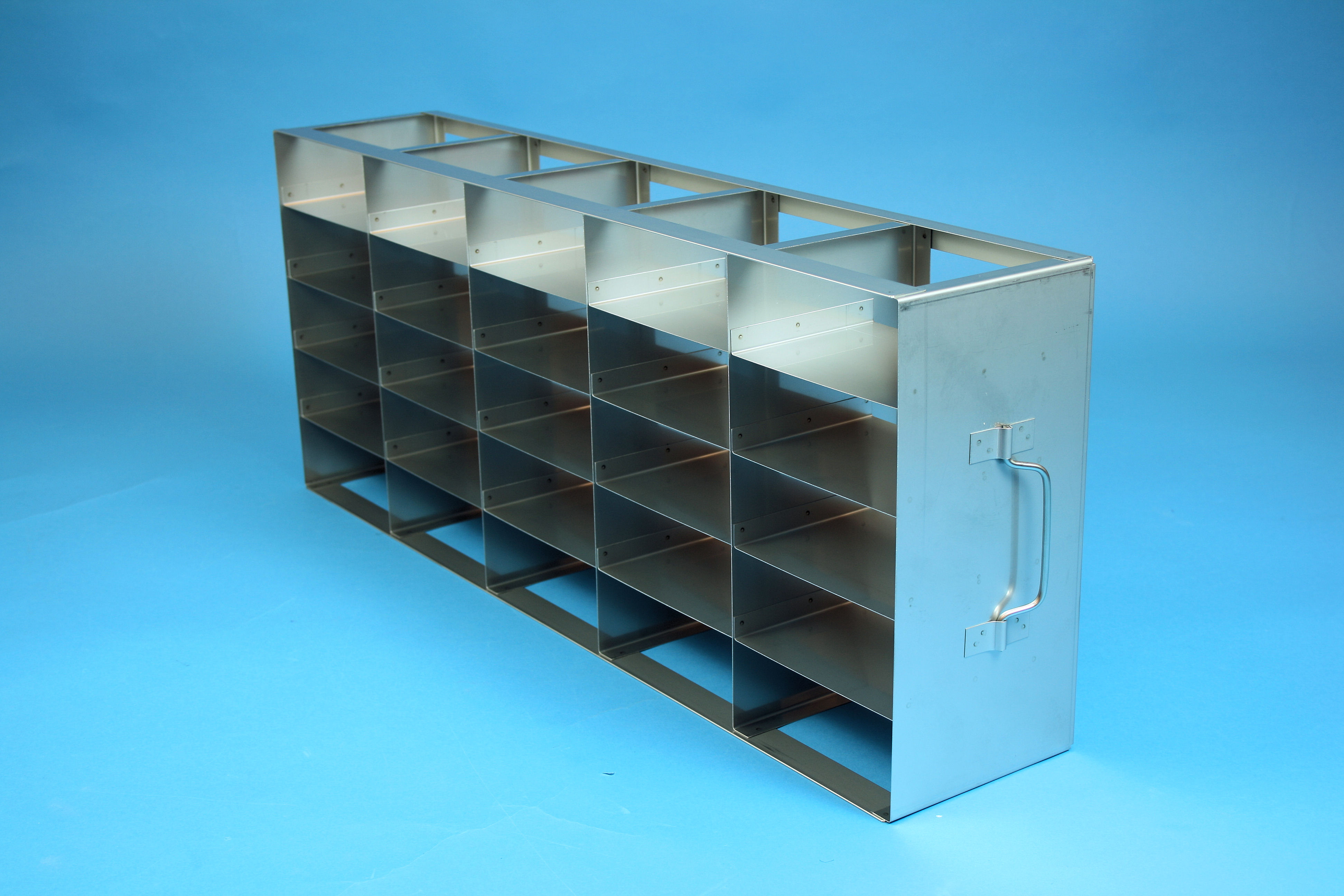 ALPHA vandret reol 50, for 25 boxe, 53mm