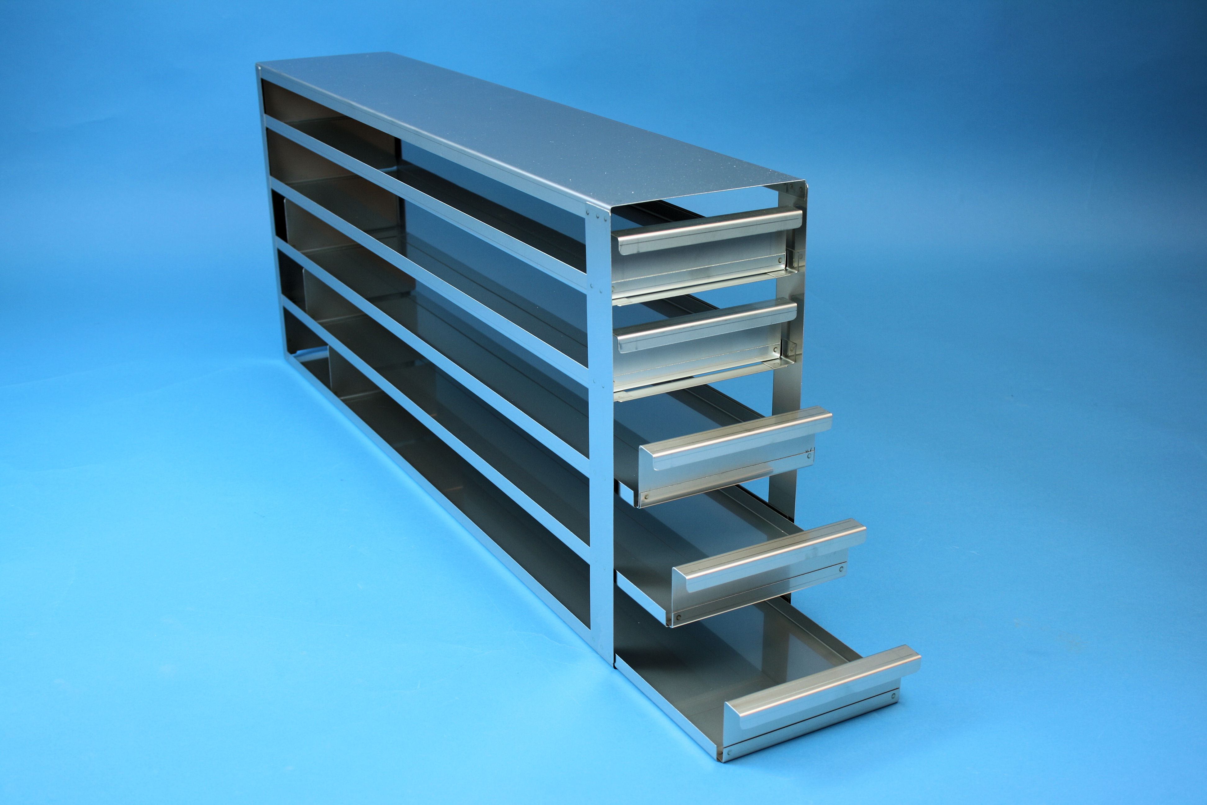 ALPHA skuffereol 50, for 25 boxe, 53mm, LHÅSL