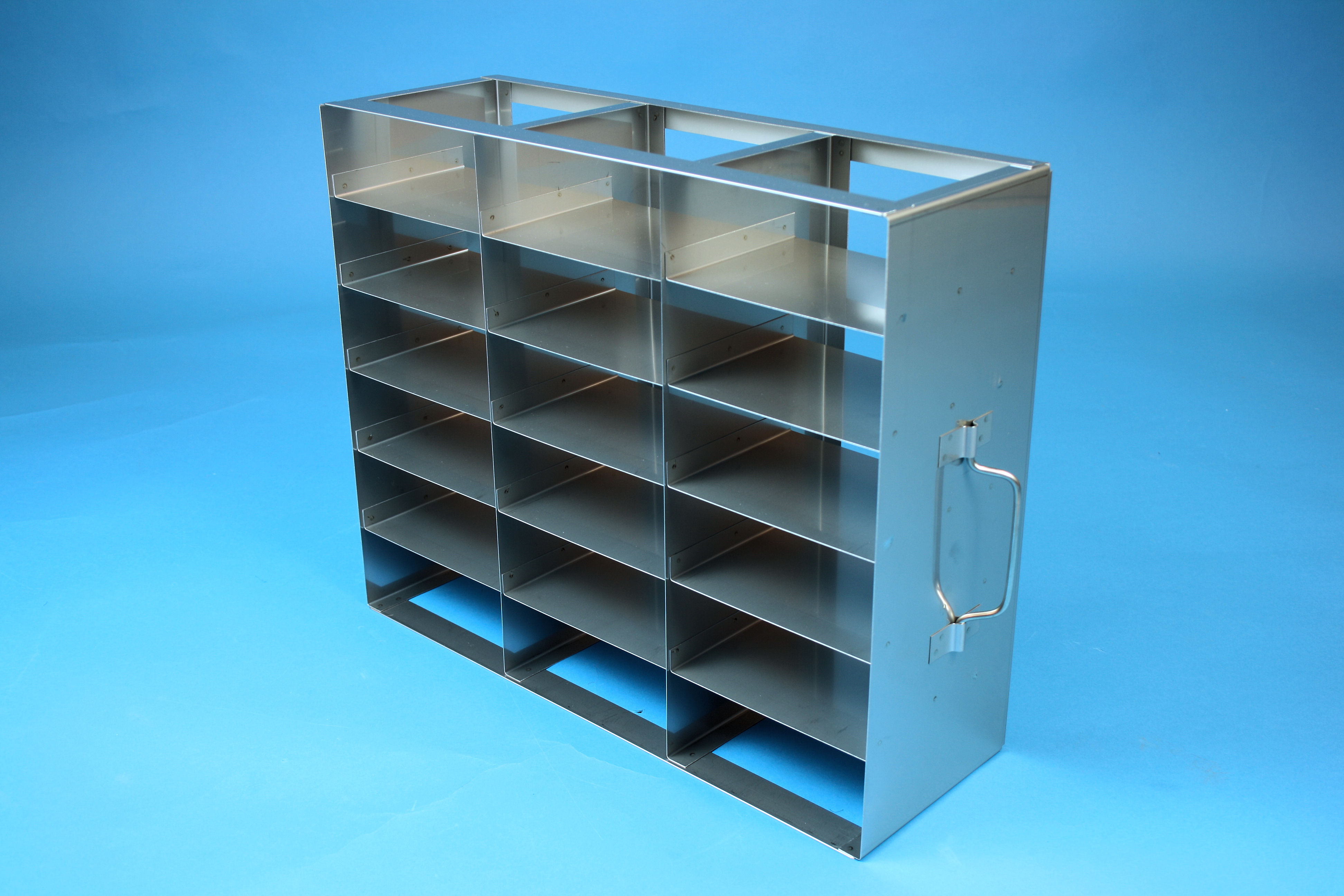 ALPHA vandret reol 50, for 18 boxe, 53mm