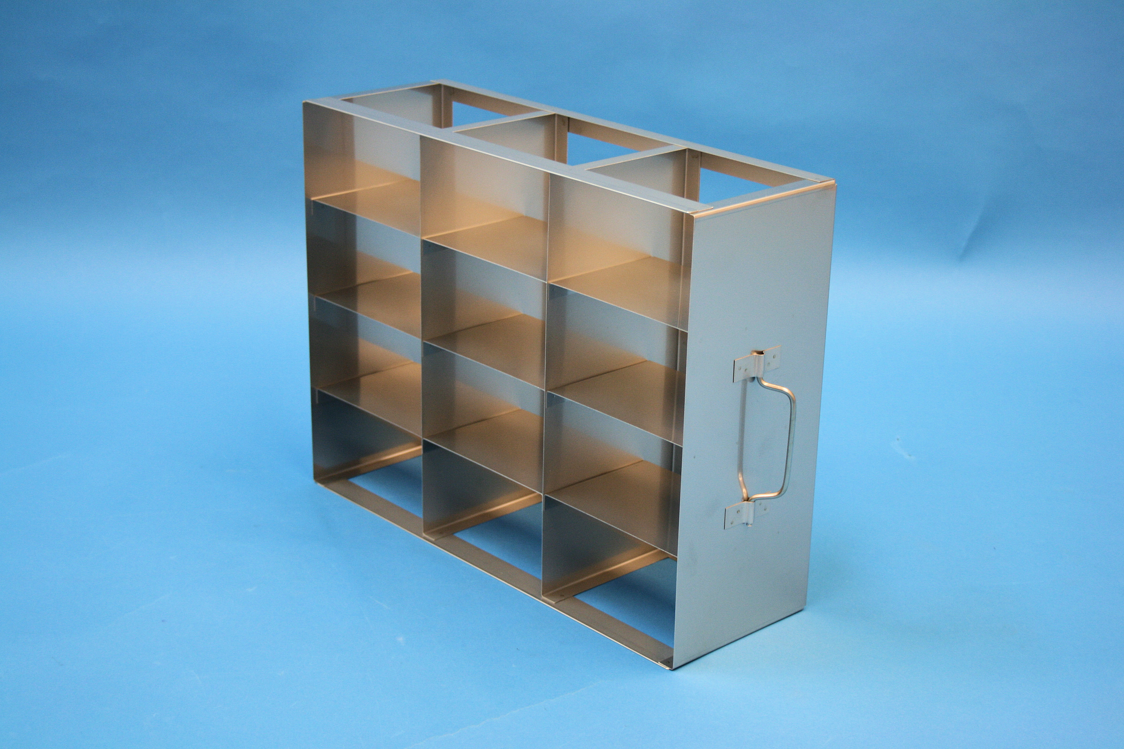 ALPHA vandret reol 75, for 12 boxe, 78mm