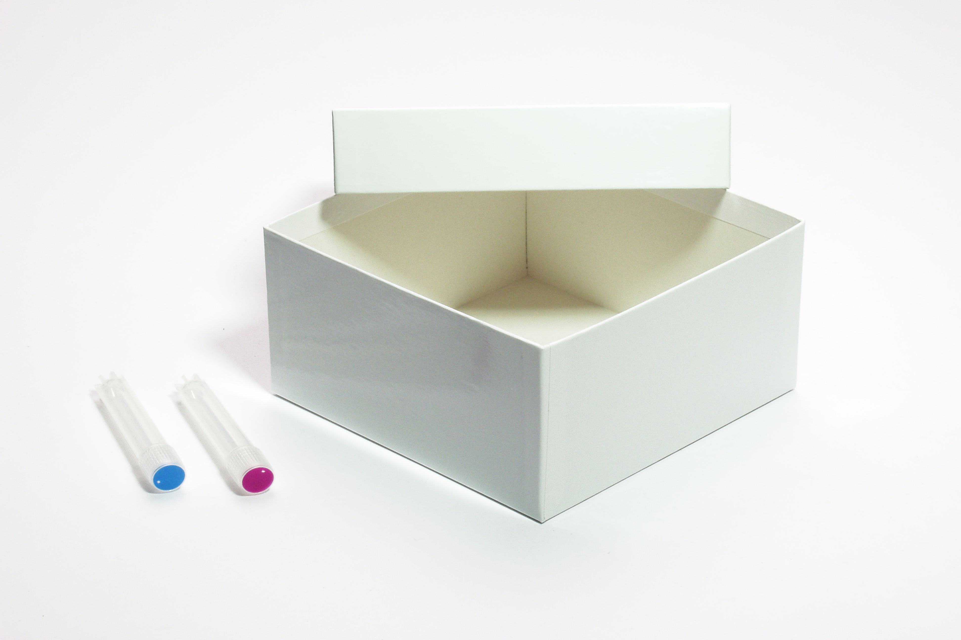 MIKE Box 100, 1x1, fiber, blå, 100mm