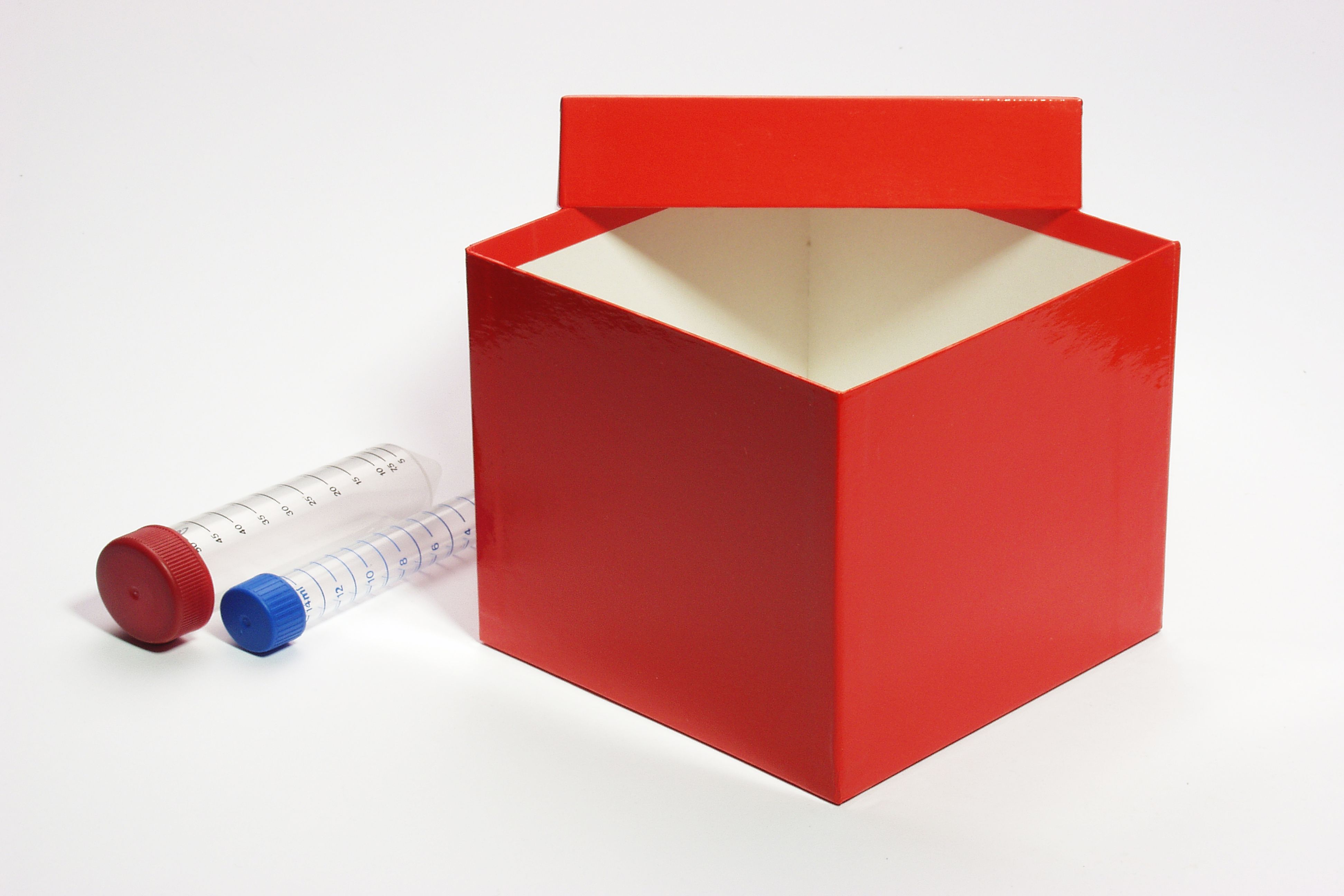 CellBox Maxi, 1x1, fiber, rød, 128mm