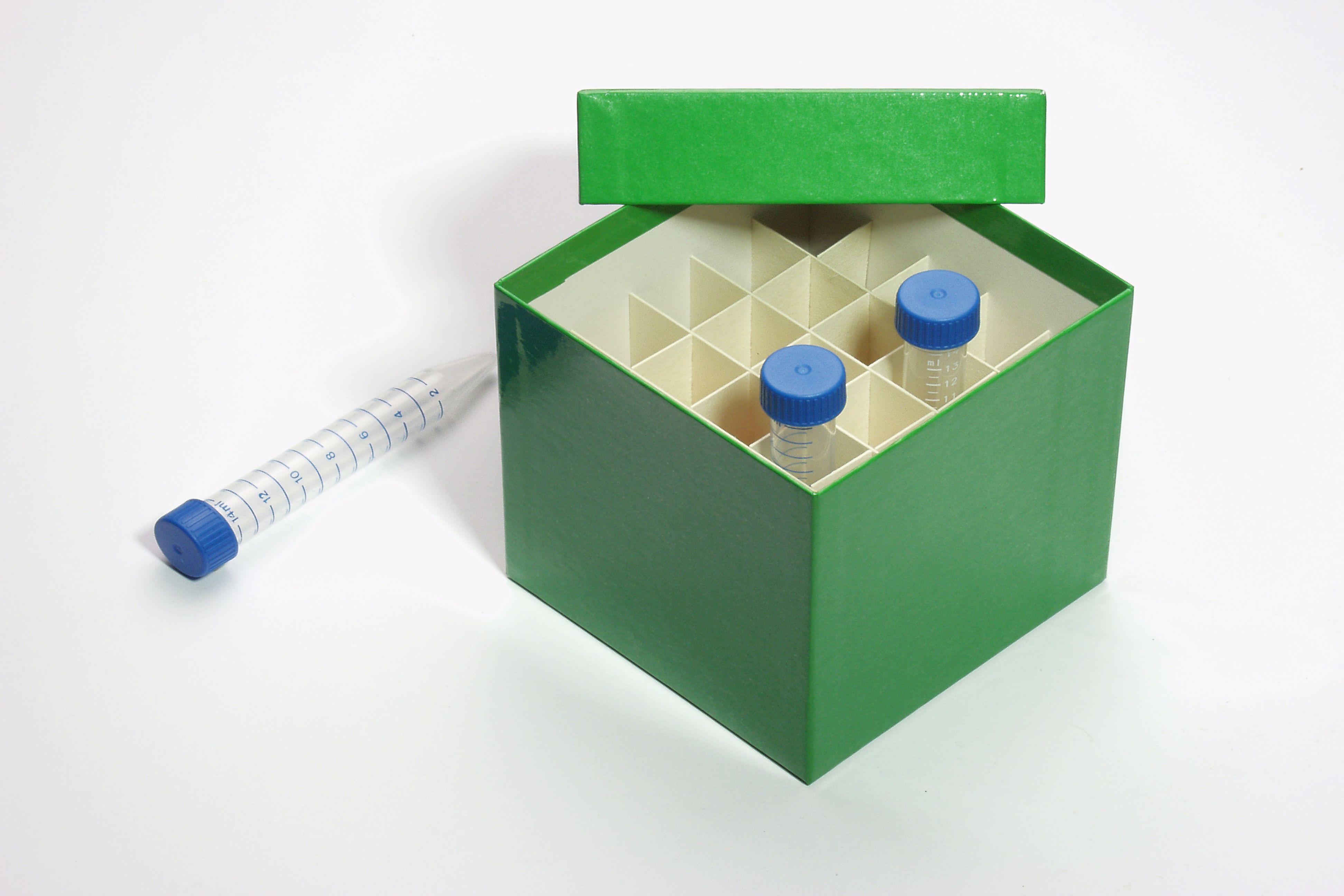 CellBox Mini, 5x5, grøn, 128mm, fiber, 22mm