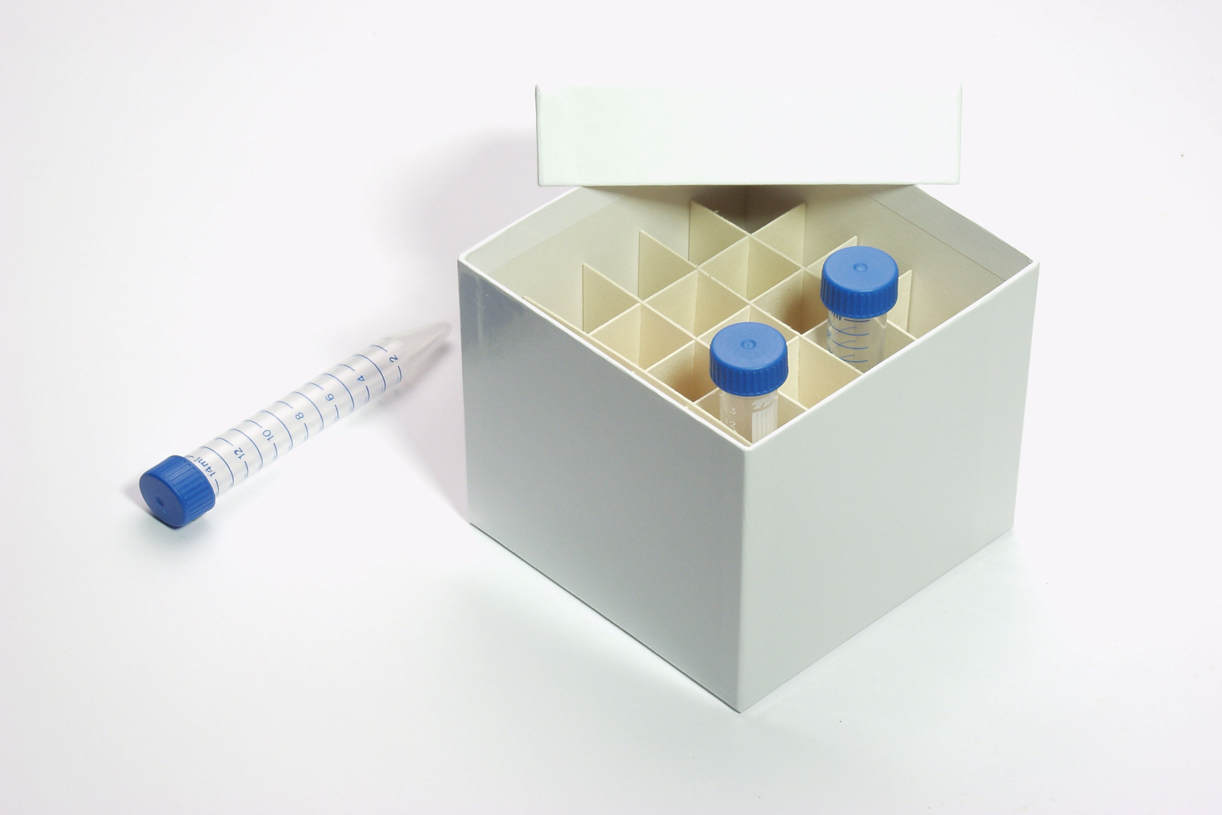 CellBox Mini, 5x5, hvid, 128mm, fiber, 22mm